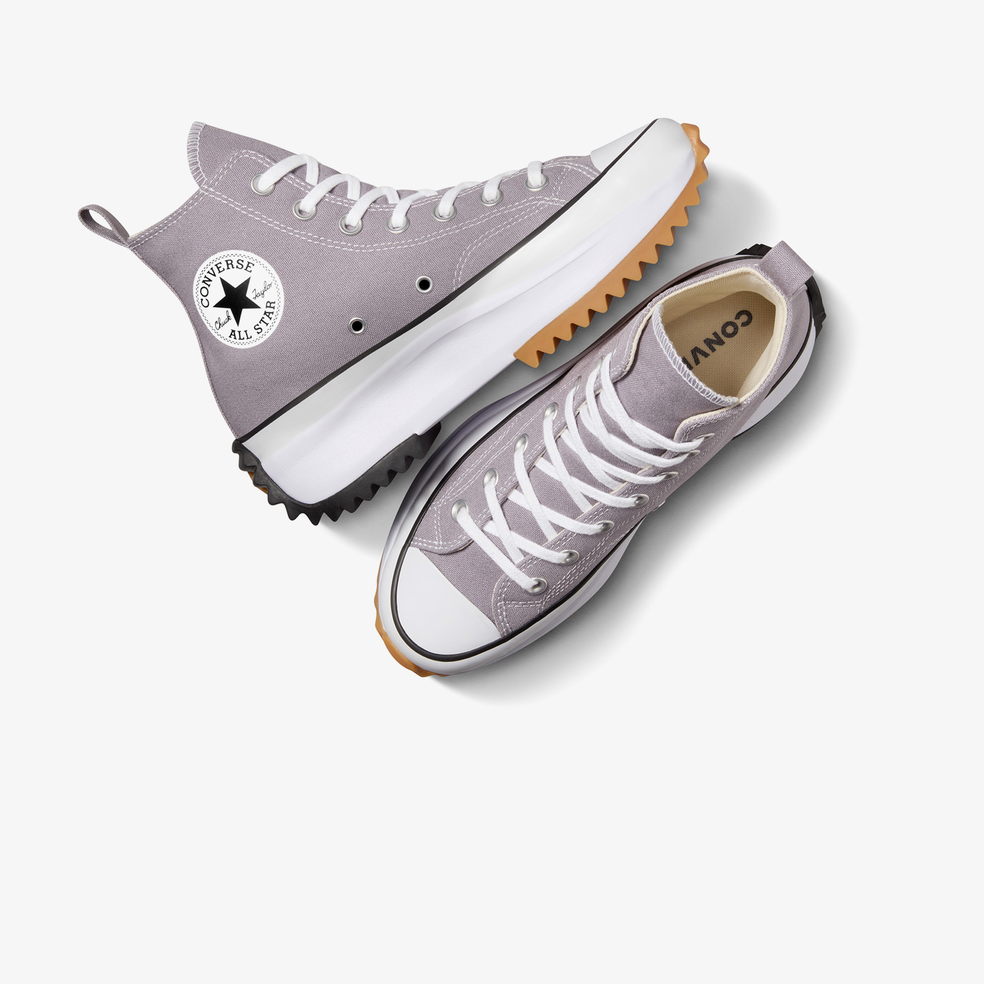 Converse Run Star Hike Unisex Lila Platform Sneaker