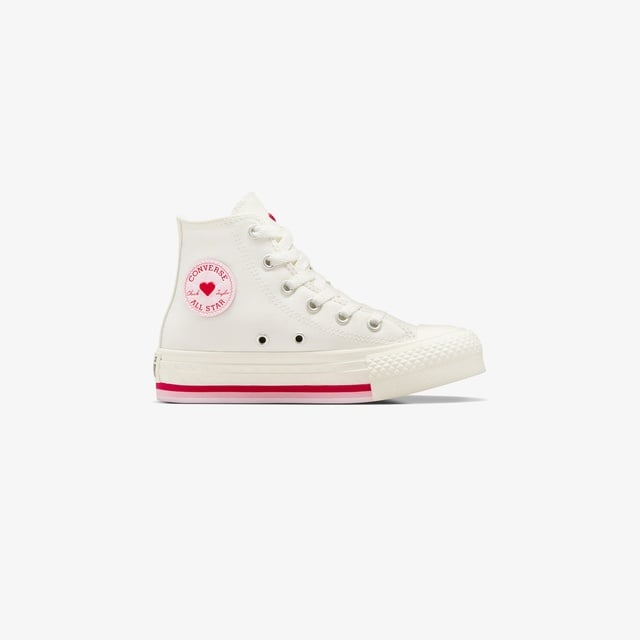 Converse Chuck Taylor All Star EVA Lift Çocuk Beyaz Platform Sneaker - Görsel 2