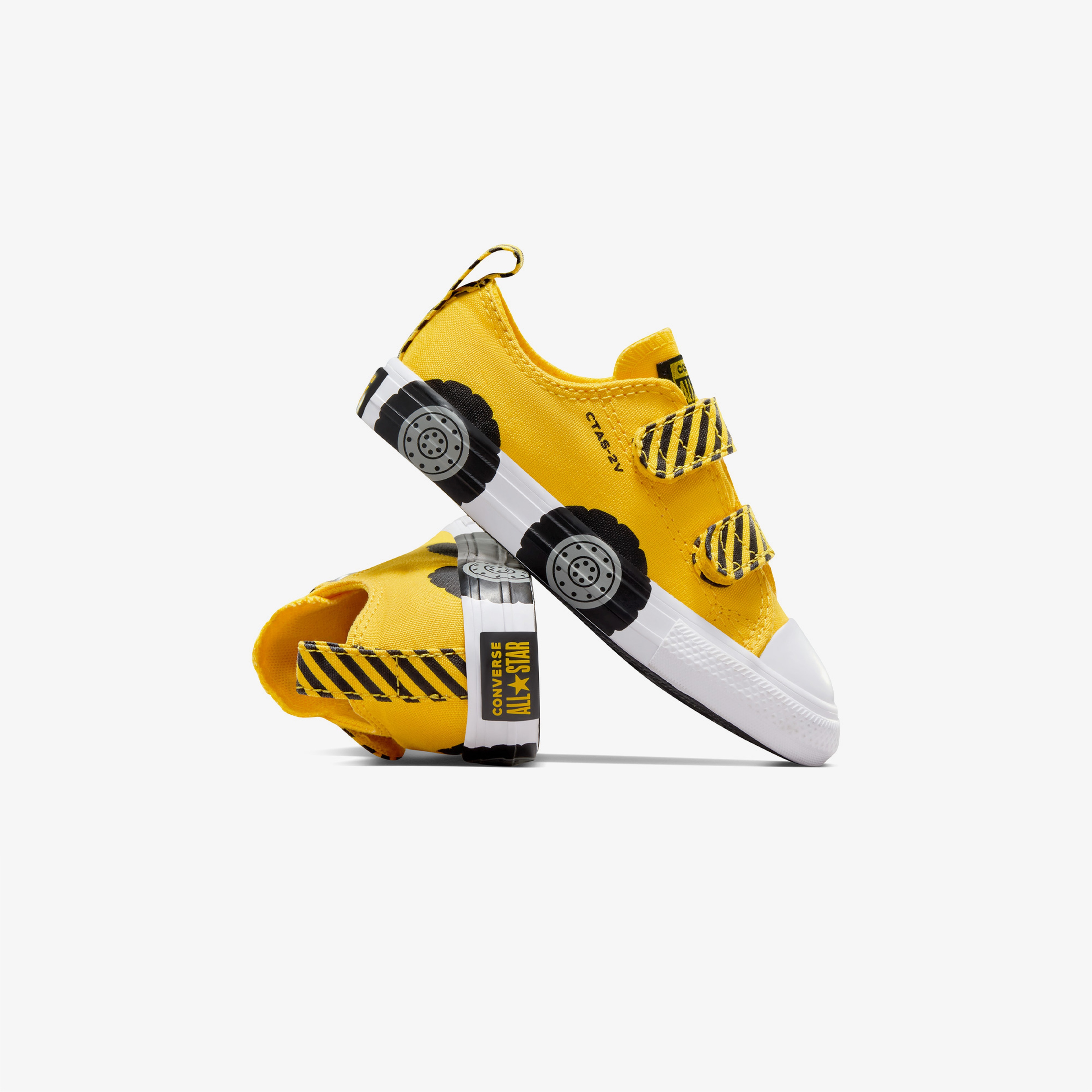 Converse Chuck Taylor All Star Construction Truck Bebek Sarı Platform Sneaker