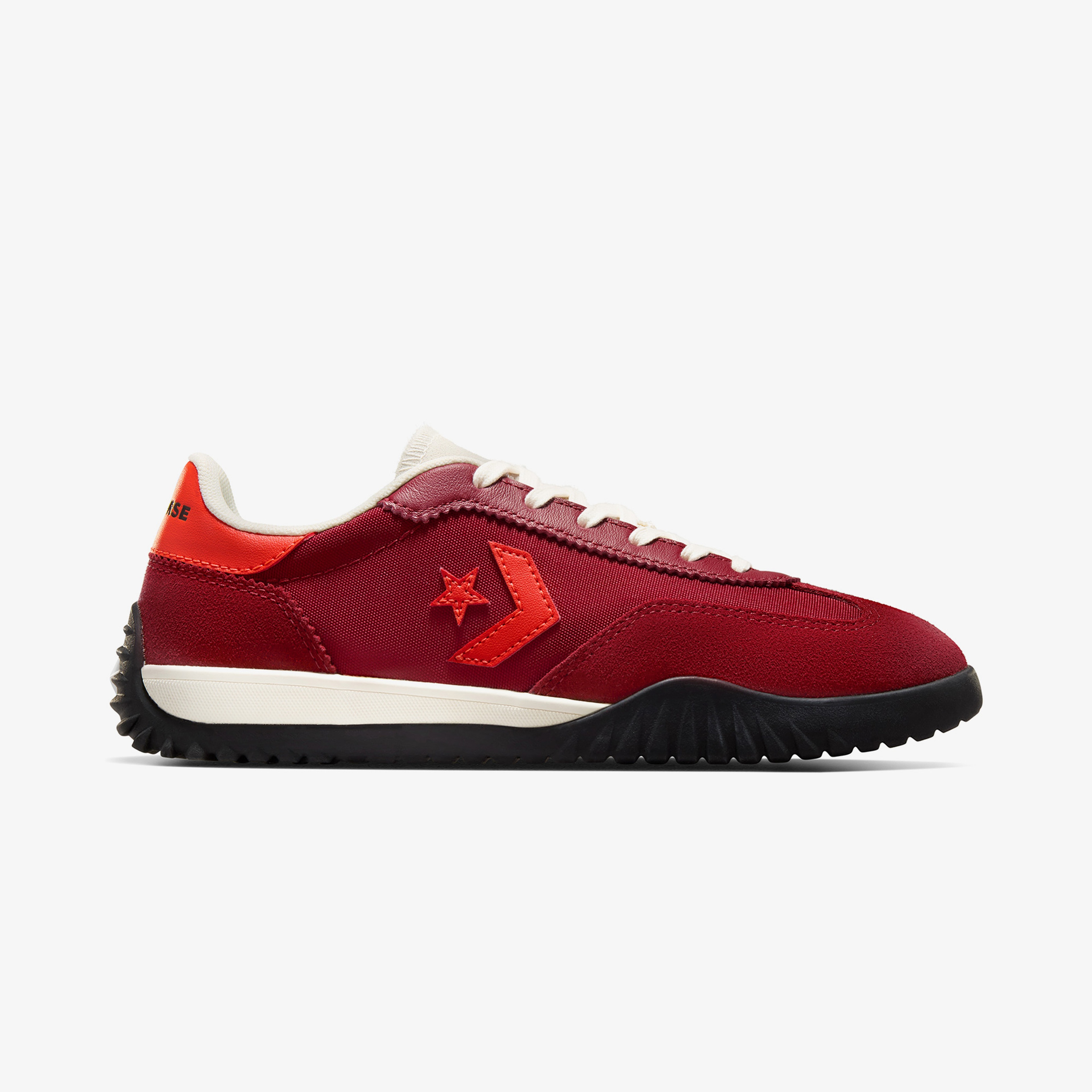 Converse Run Star Trainer Unisex Kırmızı Deri Sneaker