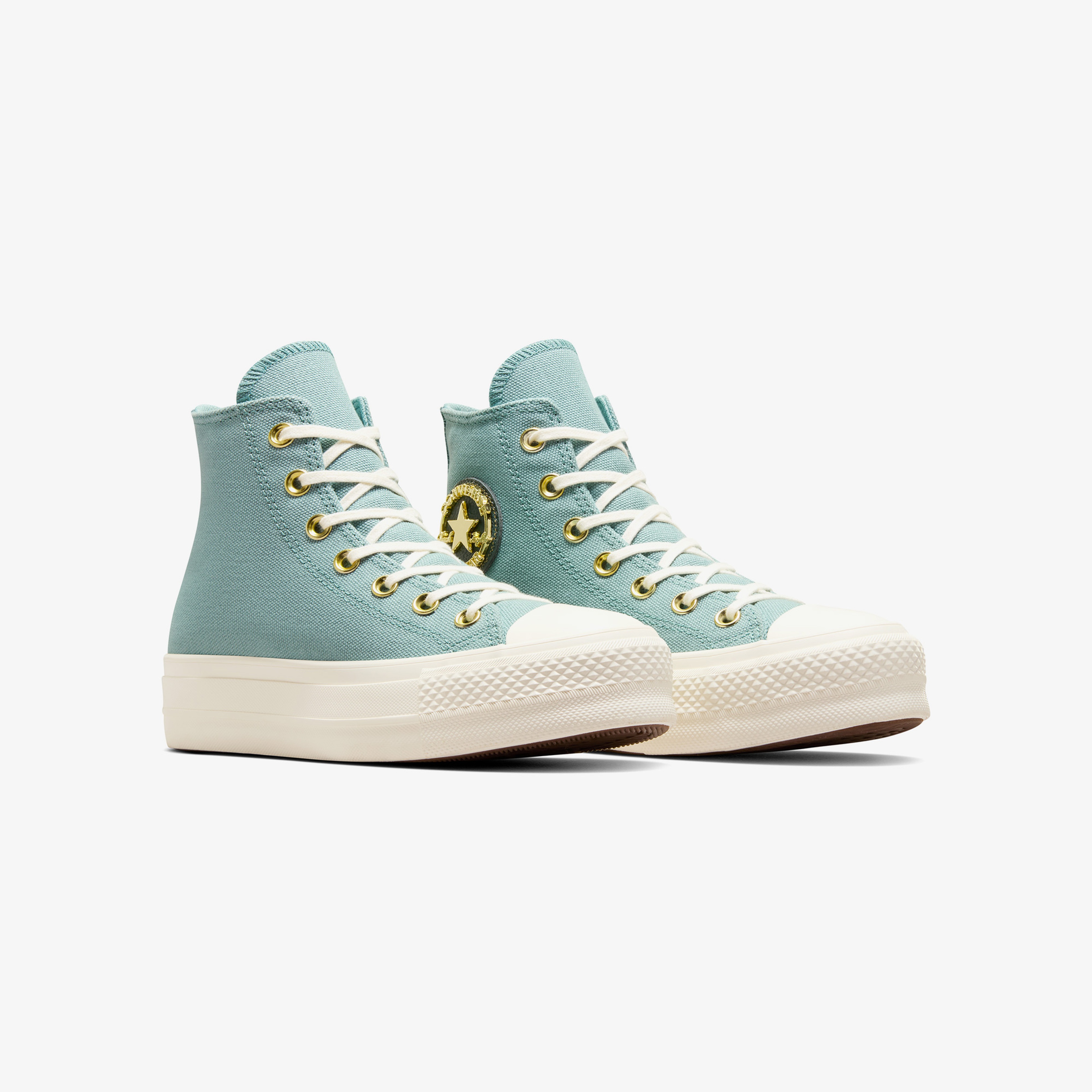 Converse Chuck Taylor All Star Lift Kadın Mavi Platform Sneaker