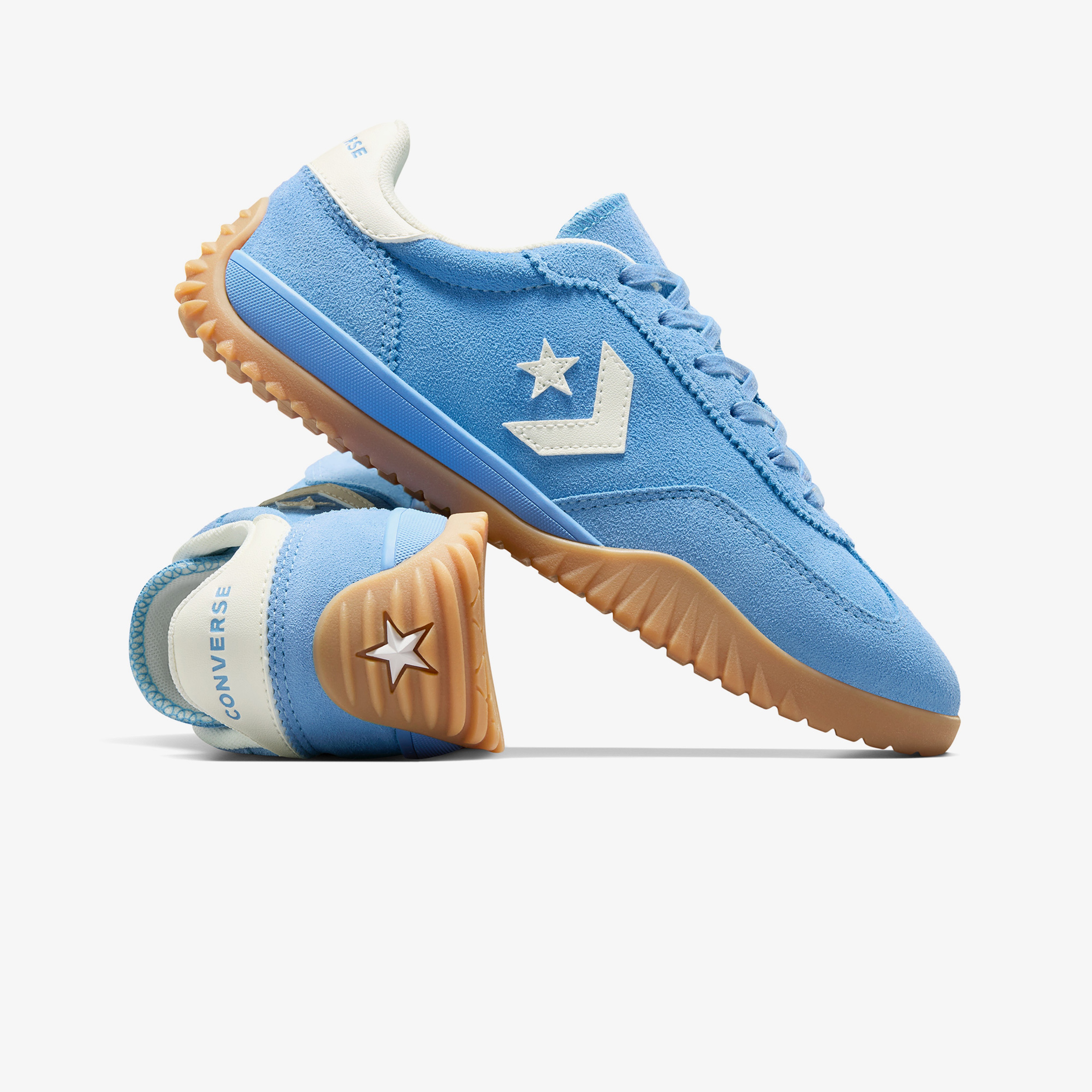 Converse Run Star Trainer Unisex Mavi Süet Sneaker