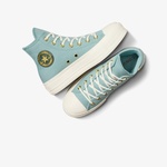 Converse Chuck Taylor All Star Lift Unisex Mavi Platform Sneaker