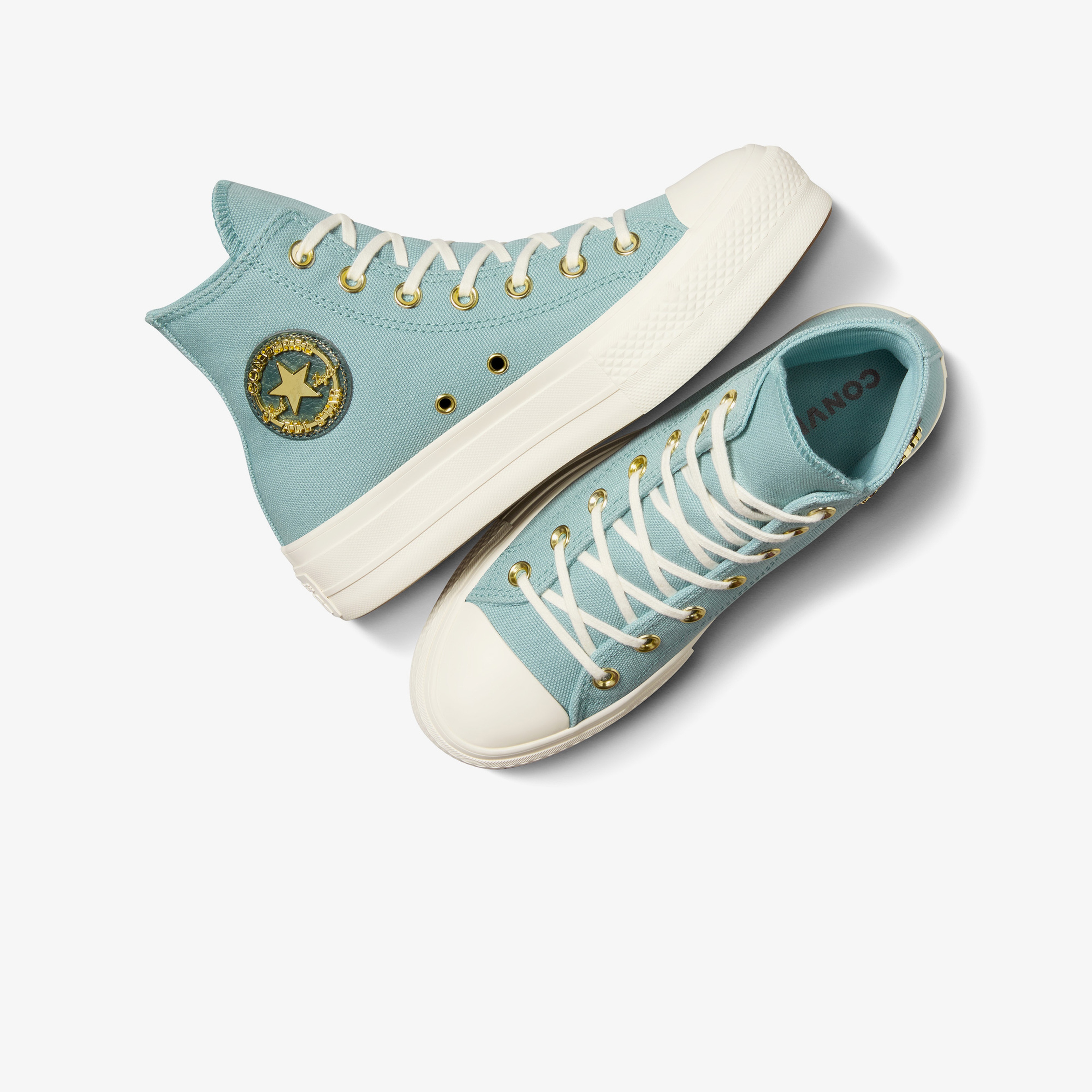 Converse Chuck Taylor All Star Lift Kadın Mavi Platform Sneaker