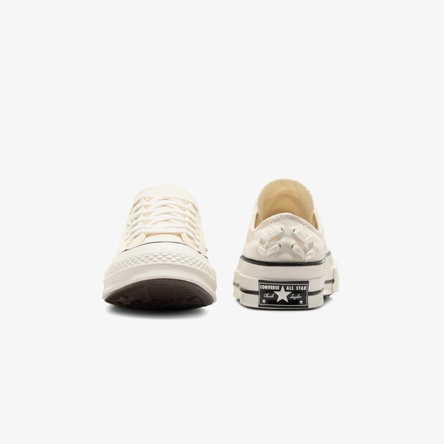 Converse Chuck 70 Crafted Laces Unisex Krem Sneaker - Görsel 4