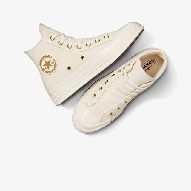 Converse Krem Converse Chuck 70 Taylored Lux Unisex Sneaker
