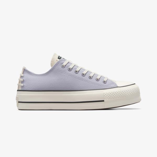 Converse Chuck Taylor All Star Lift Crafted Laces Unisex Lila Platform Sneaker