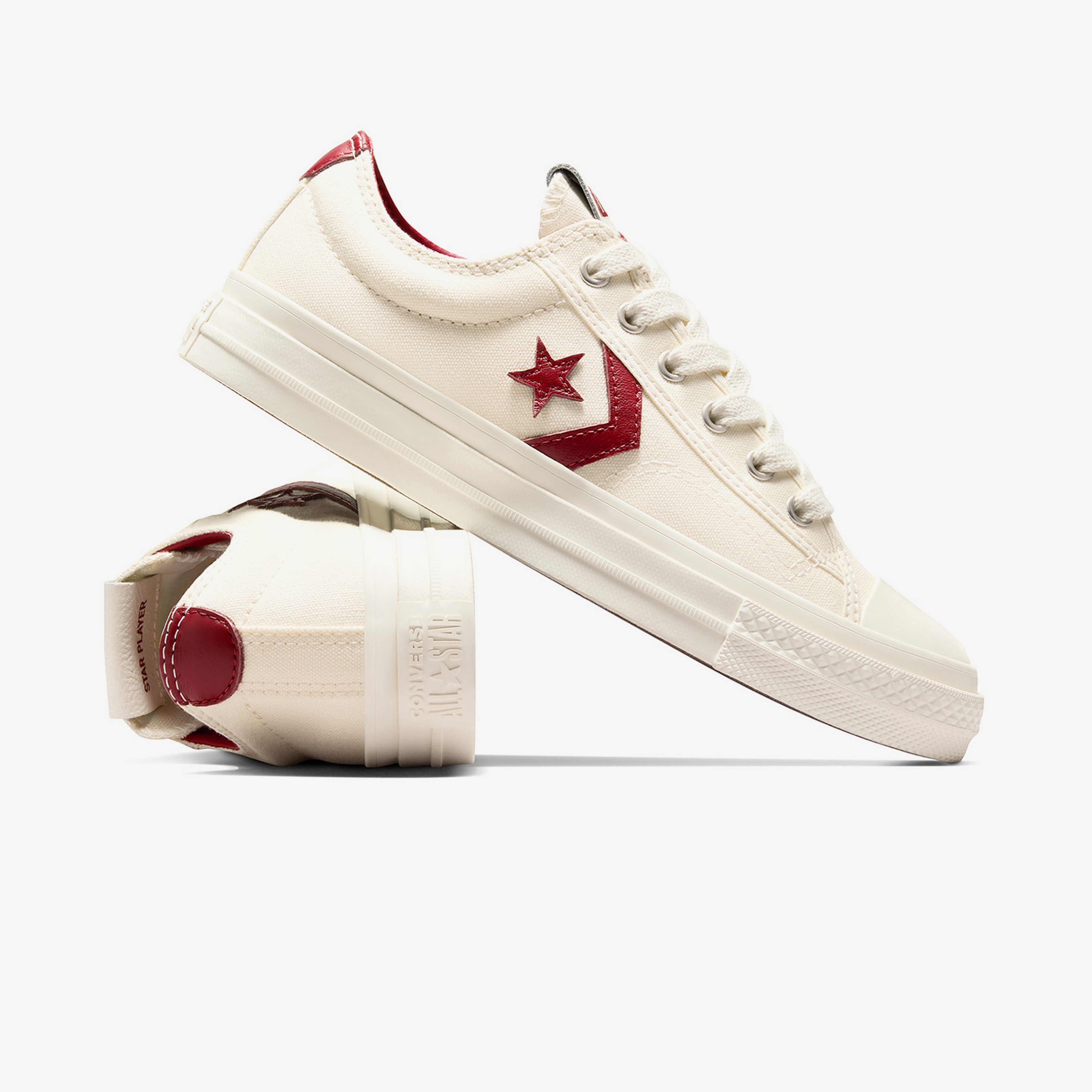 Converse Star Player 76 Unisex Krem Sneaker