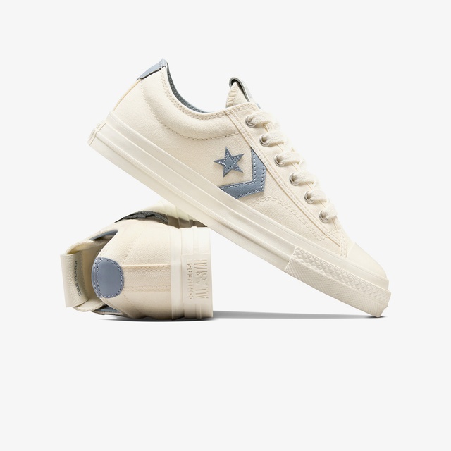 Converse Star Player 76 Unisex Krem Sneaker - Görsel 7