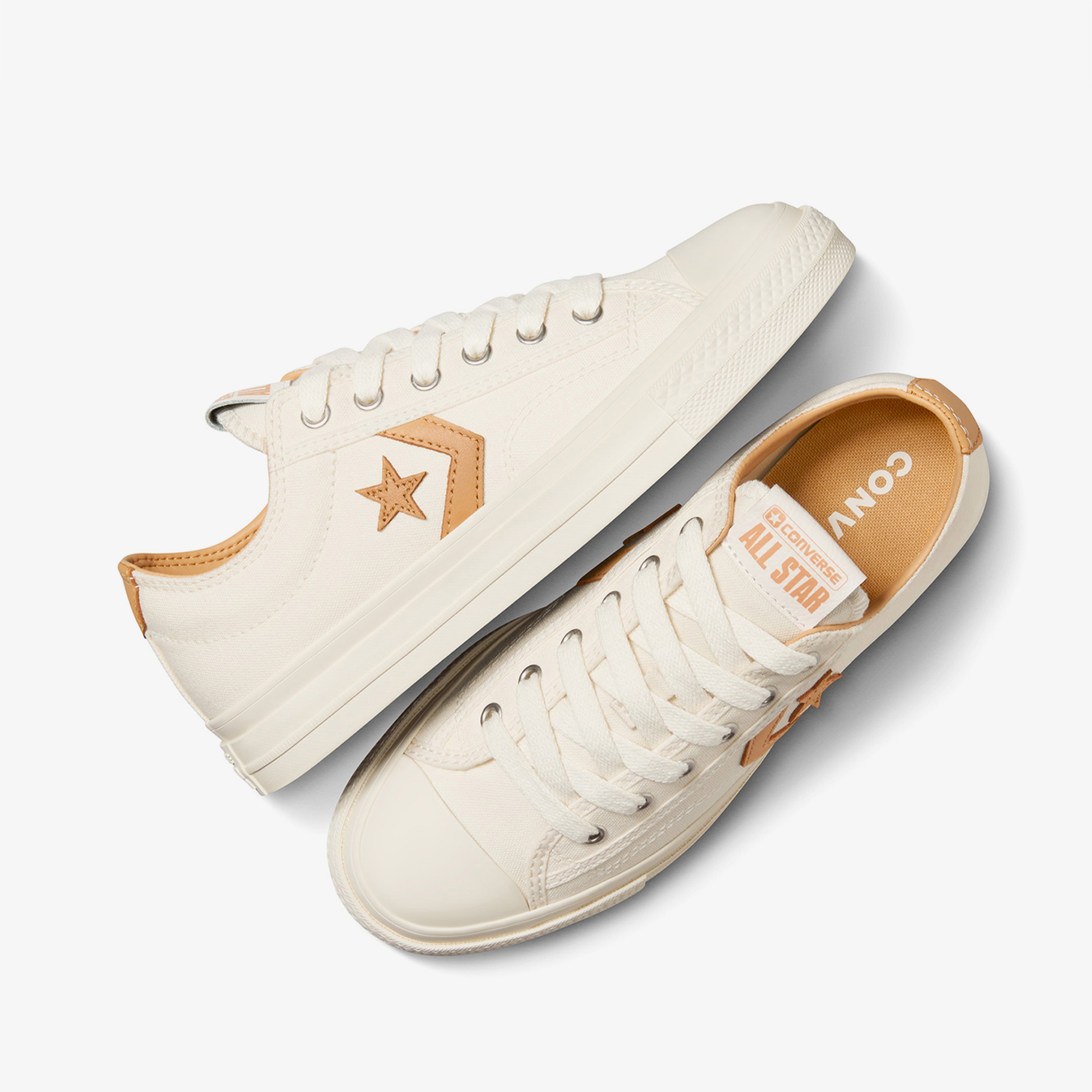Converse Star Player 76 Unisex Krem Sneaker