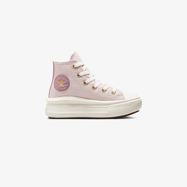 Converse Chuck Taylor All Star Move Platform Çocuk Lila Platform Sneaker - Görsel 2
