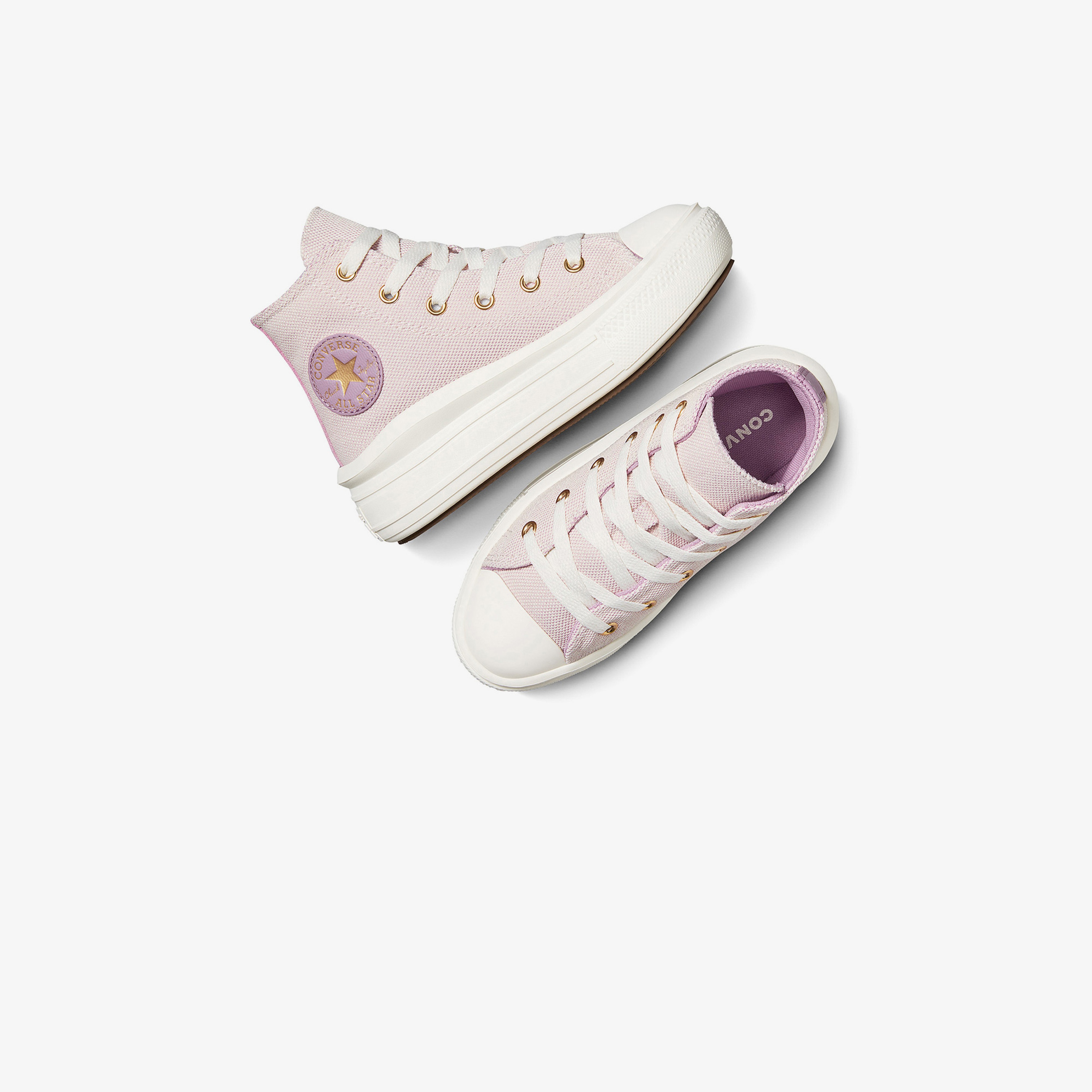 Converse Chuck Taylor All Star Move Platform Çocuk Lila Platform Sneaker