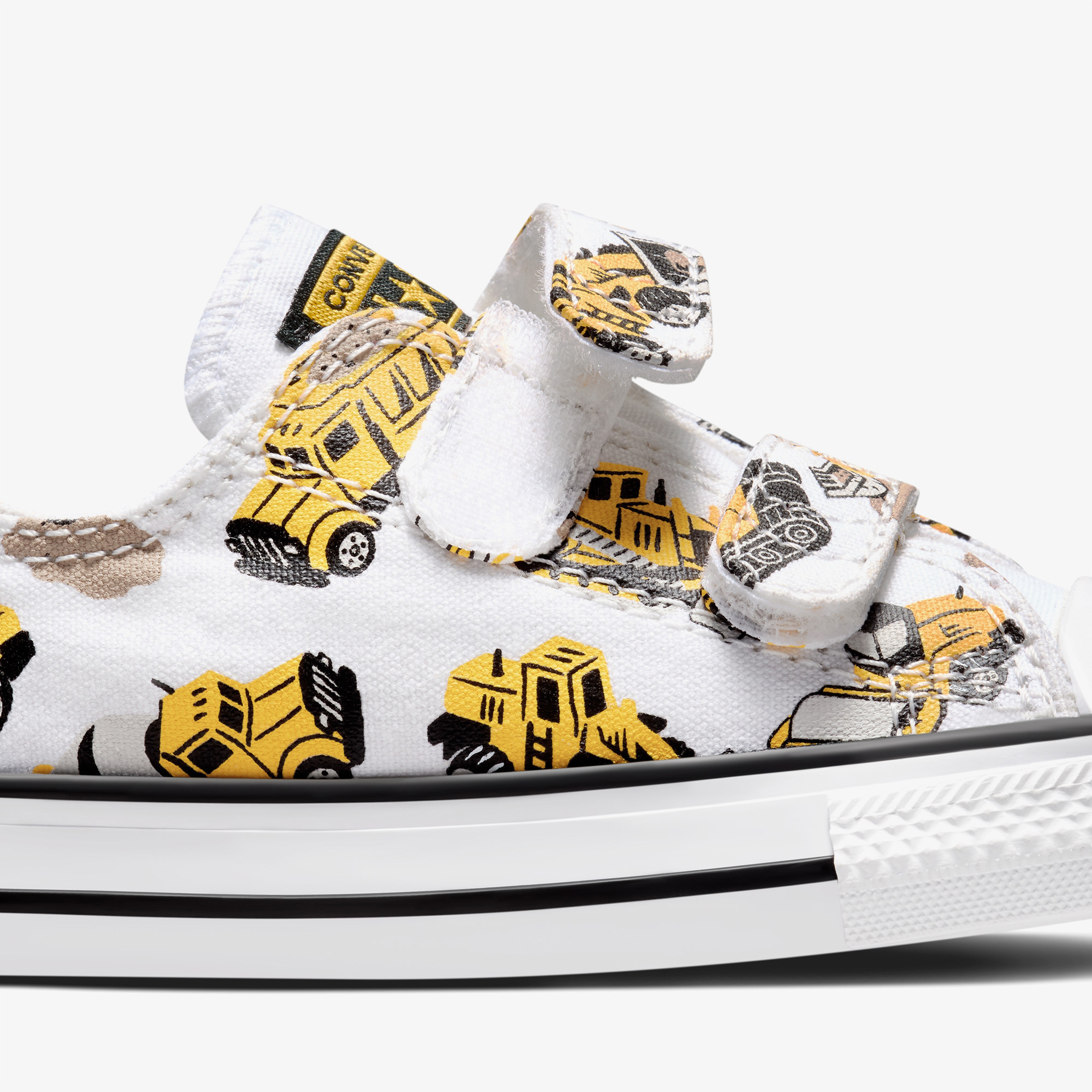 Converse Chuck Taylor All Star 2V Construction Truck Bebek Beyaz Sneaker