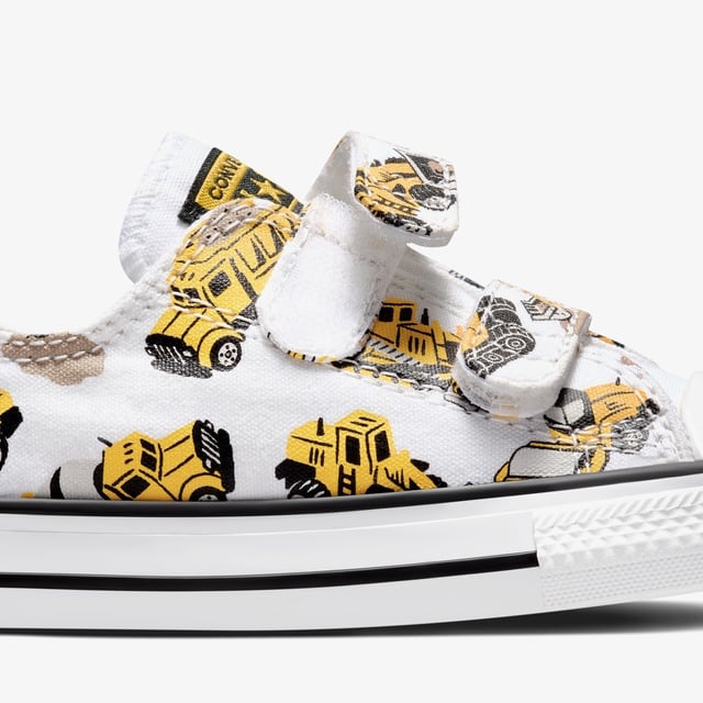 Converse Chuck Taylor All Star 2V Construction Truck Bebek Beyaz Sneaker - Görsel 9
