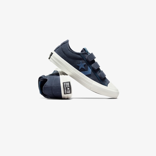 Converse Star Player 76 Çocuk Lacivert Süet Sneaker - Görsel 7