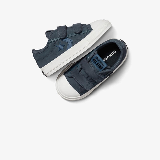 Converse Star Player 76 Bebek Lacivert Süet Sneaker - Görsel 5