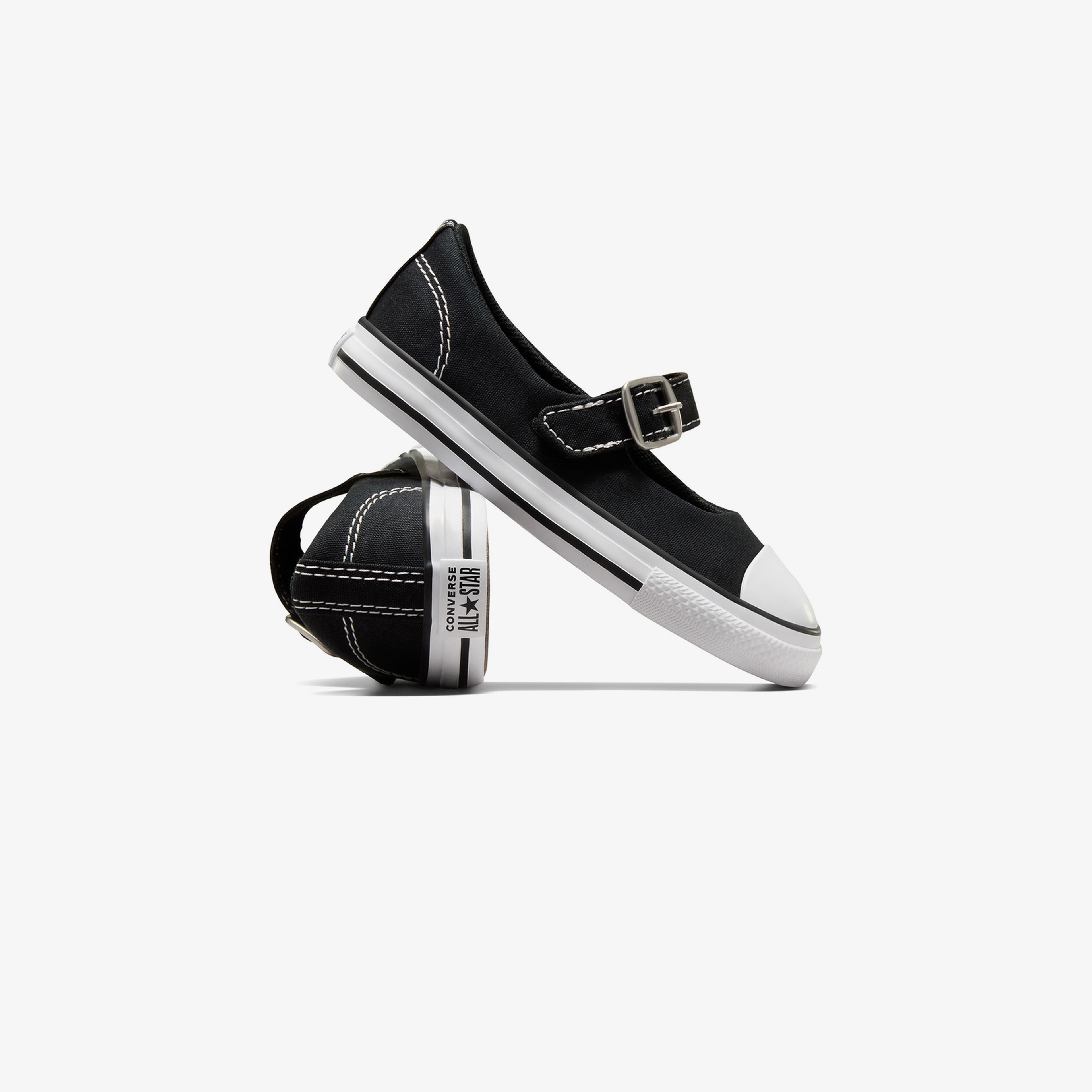 Converse Chuck Taylor All Star Dainty Mary Jane Bebek Siyah Babet