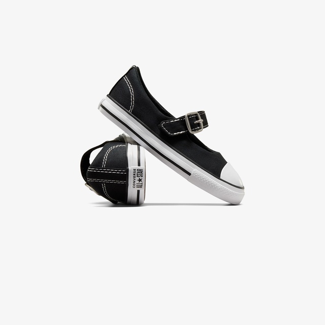 Converse Chuck Taylor All Star Dainty Mary Jane Bebek Siyah Babet - Görsel 7