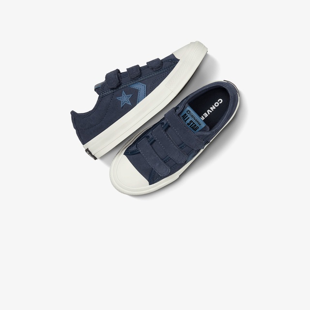 Converse Star Player 76 Çocuk Lacivert Süet Sneaker - Görsel 6