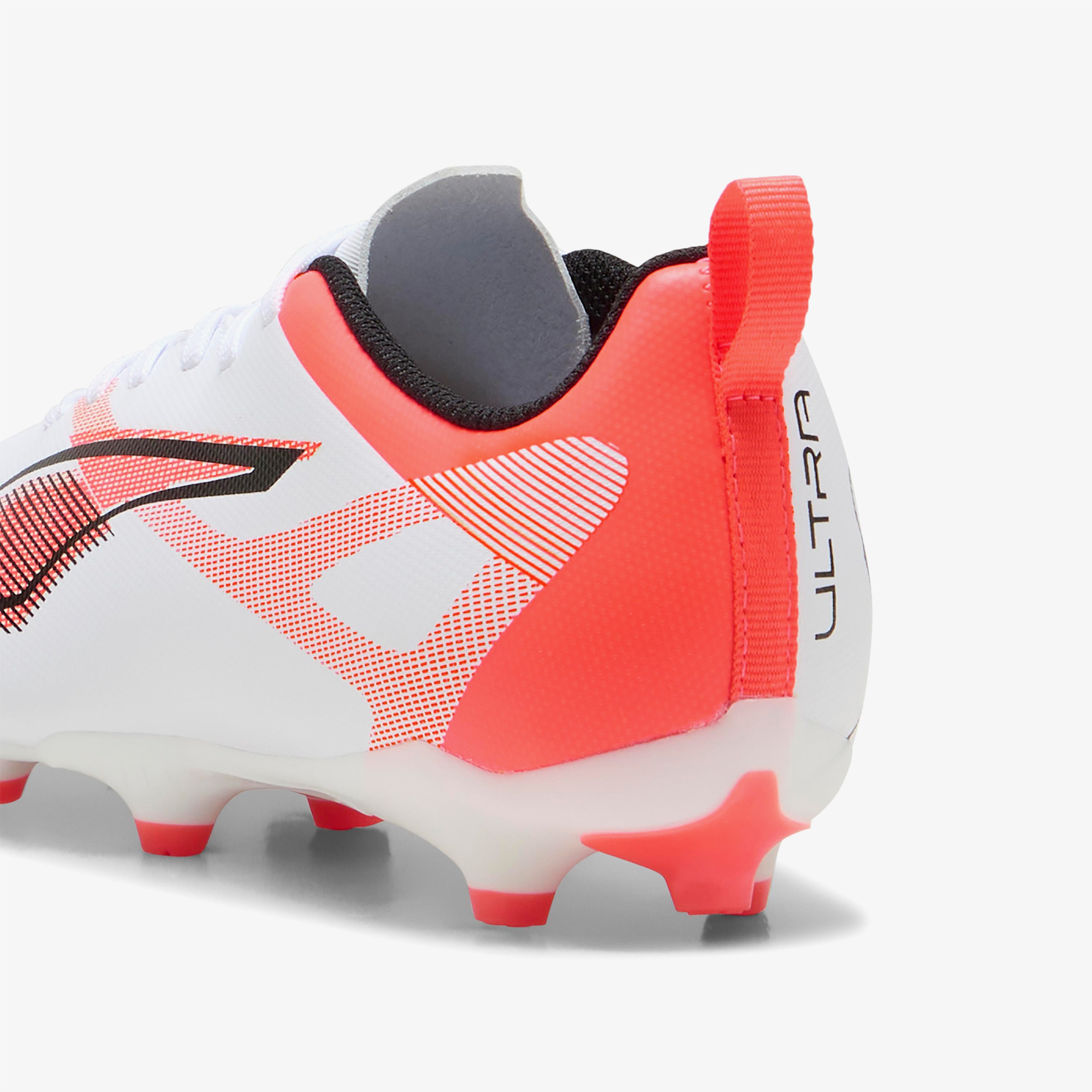 Puma Ultra 5 Play Fg/Ag Jr Çocuk Beyaz Krampon