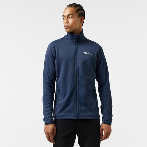 Jack Wolfskin Erkek Mavi Ceket