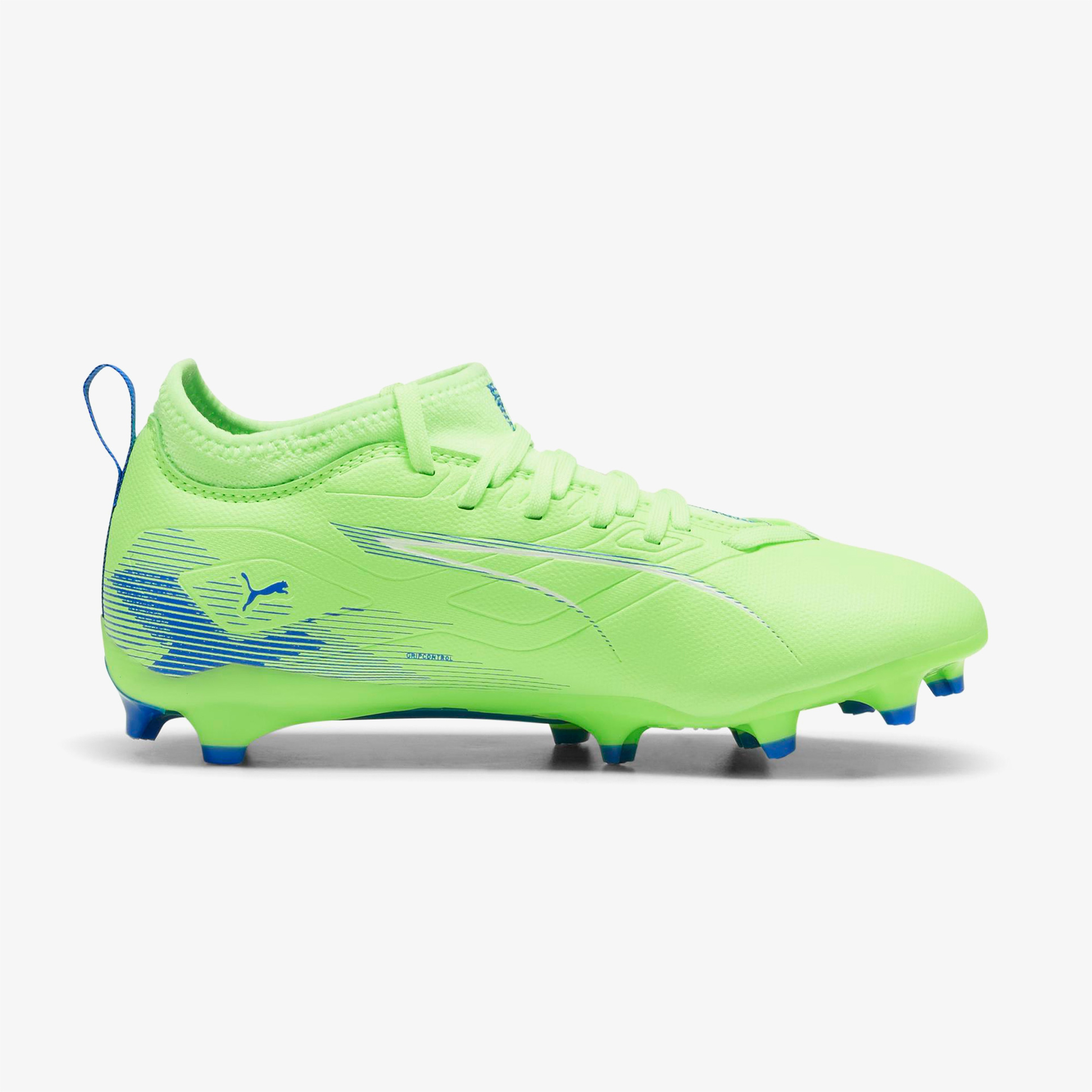 Puma Ultra 5 Match+ Fg Çocuk Sarı Bilekli Çim Saha Kramponu