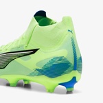 Puma Ultra 5 Match+ Fg Erkek Sarı Bilekli Çim Saha Kramponu