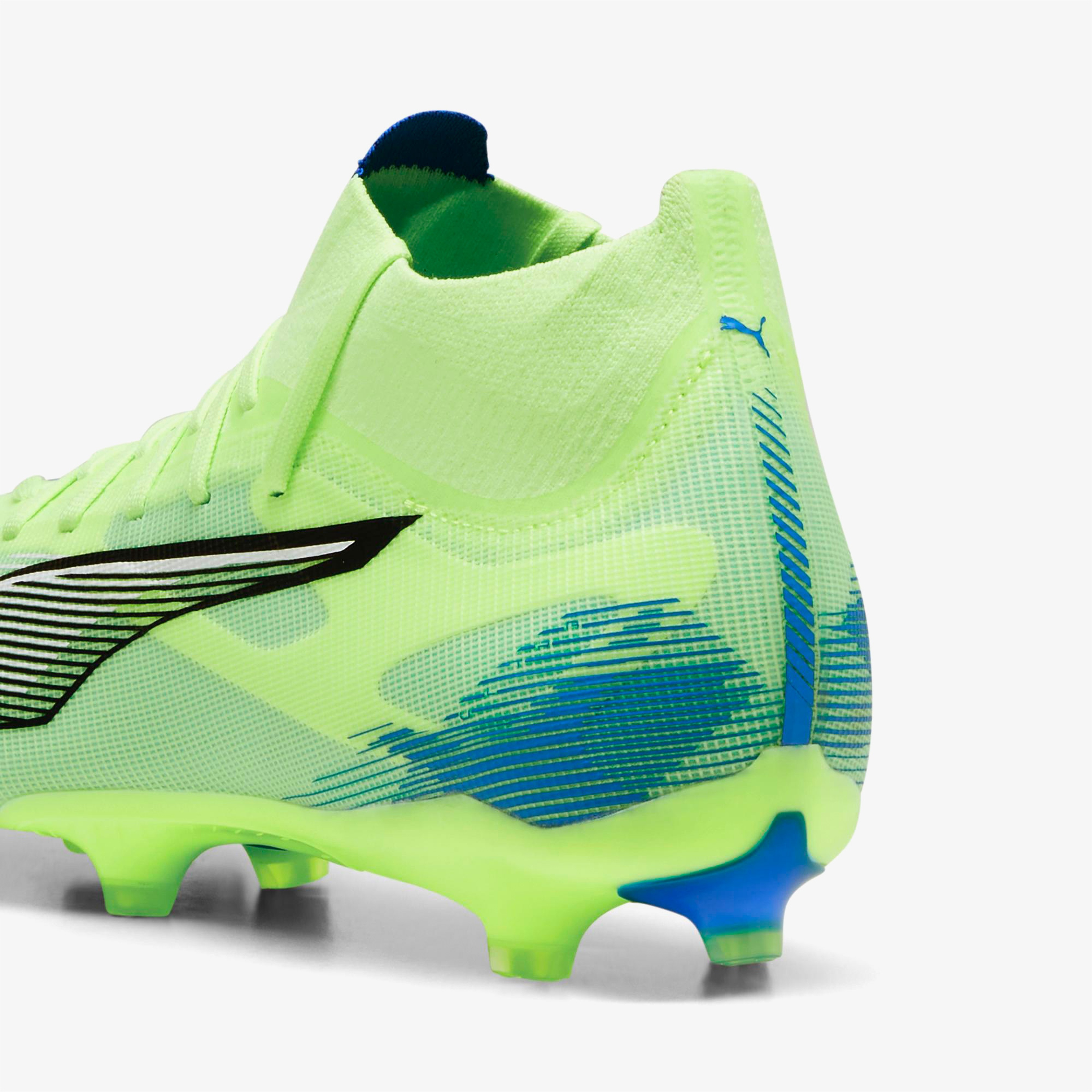 Puma Ultra 5 Match+ Fg Erkek Sarı Bilekli Çim Saha Kramponu