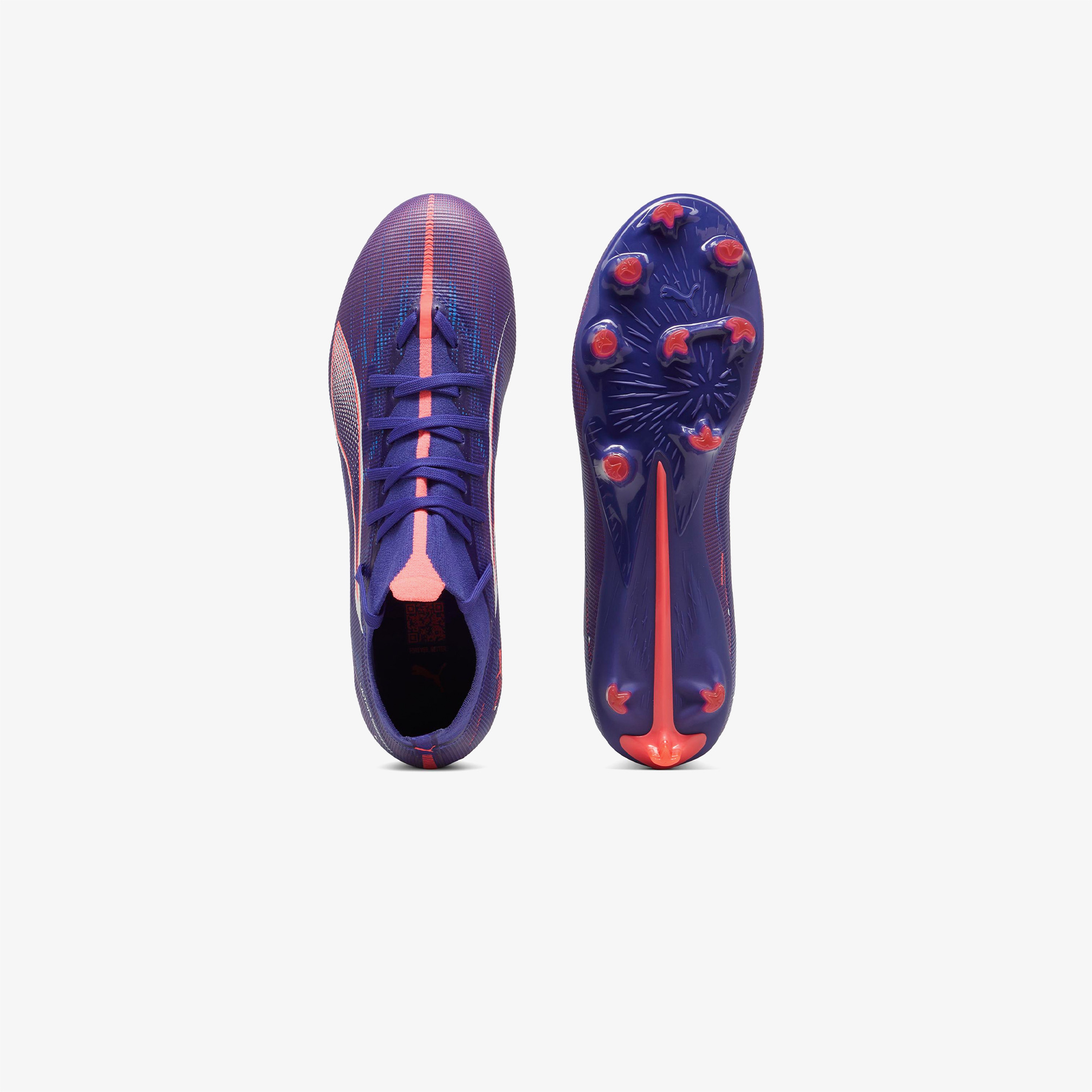 Puma Ultra Match 5 Plus Fg Erkek Mor Çim Saha Kramponu