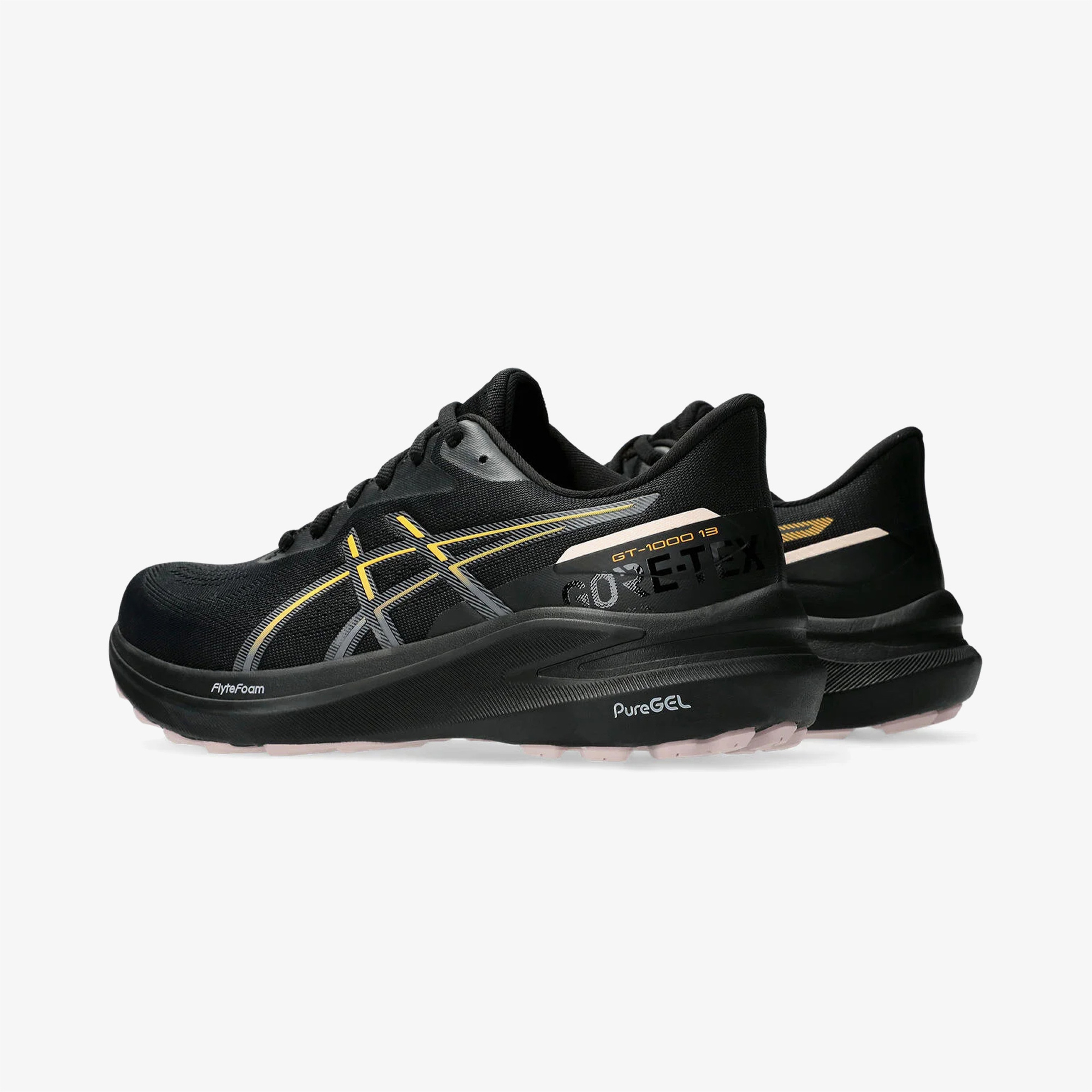Asics Gt1000 13 Gore Tex Kadın Siyah Koşu Ayakkabısı