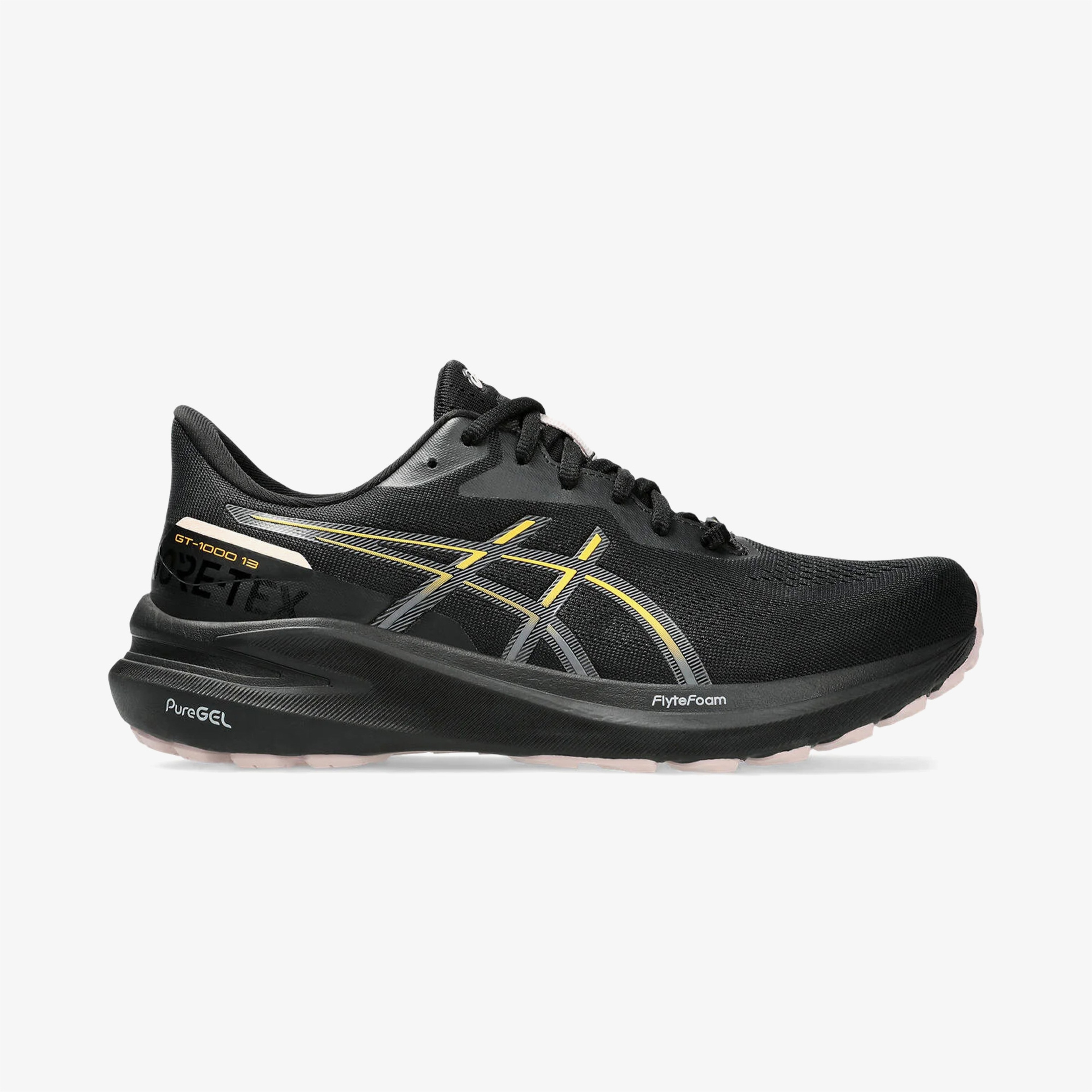 Asics Gt1000 13 Gore Tex Kadın Siyah Koşu Ayakkabısı