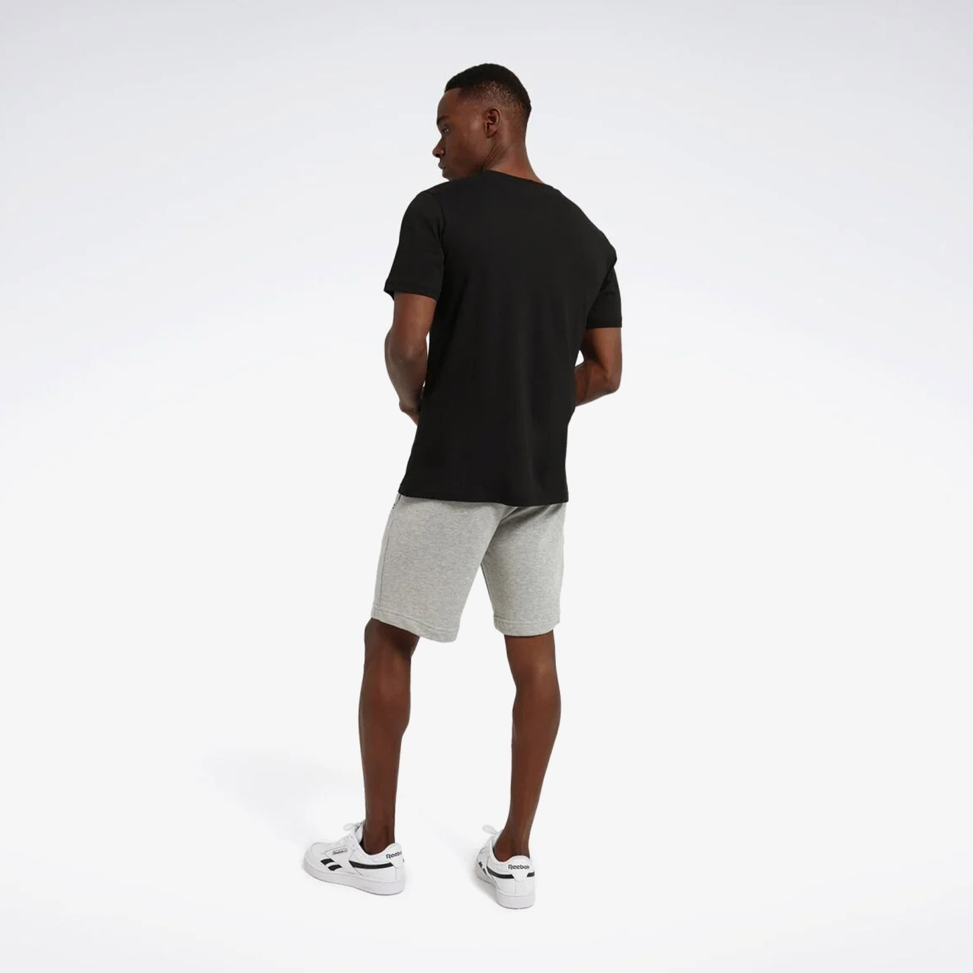 Reebok Graphic Series Victor Erkek Siyah Günlük T-Shirt