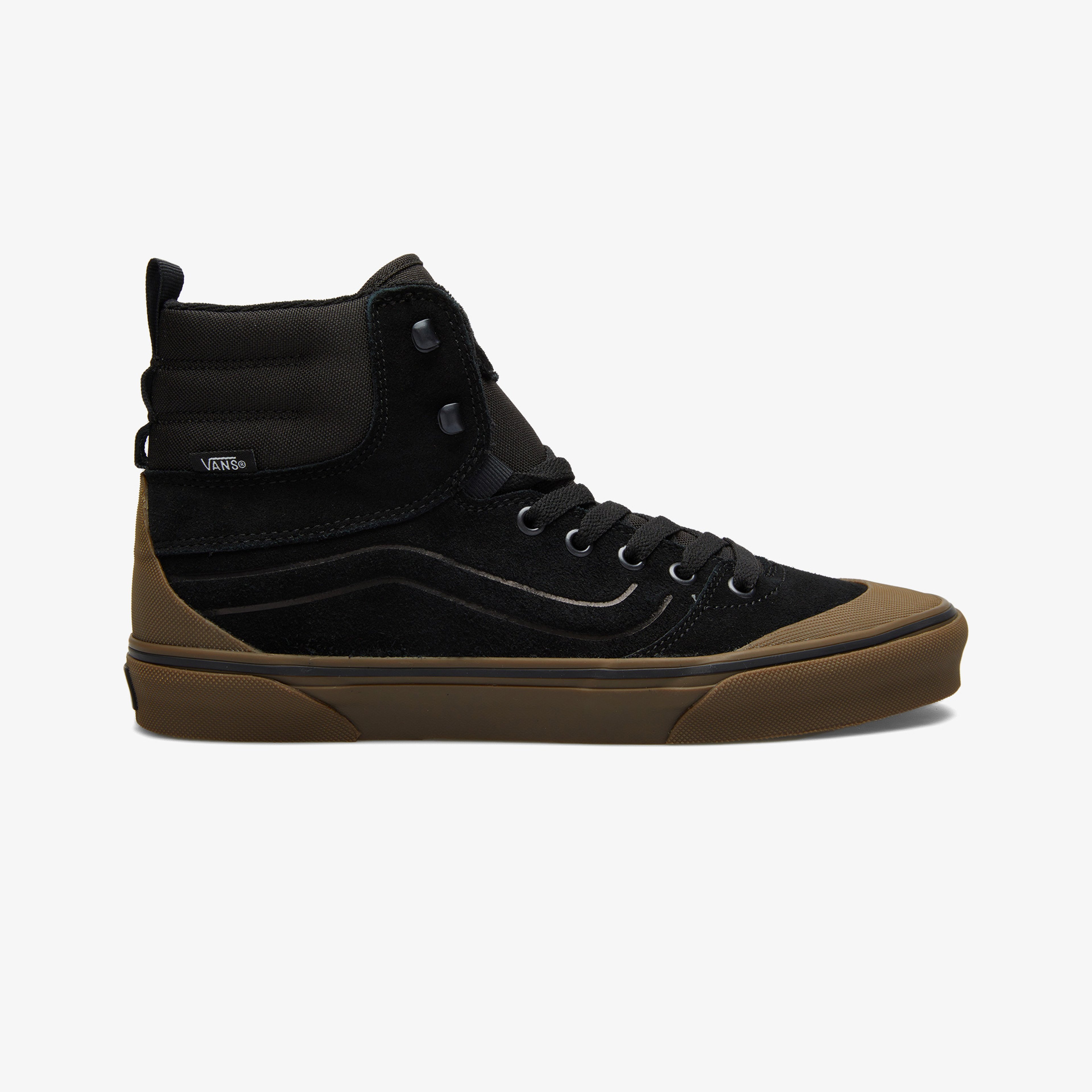 Vans Ashwood Hi Erkek Siyah Bilekli Sneaker