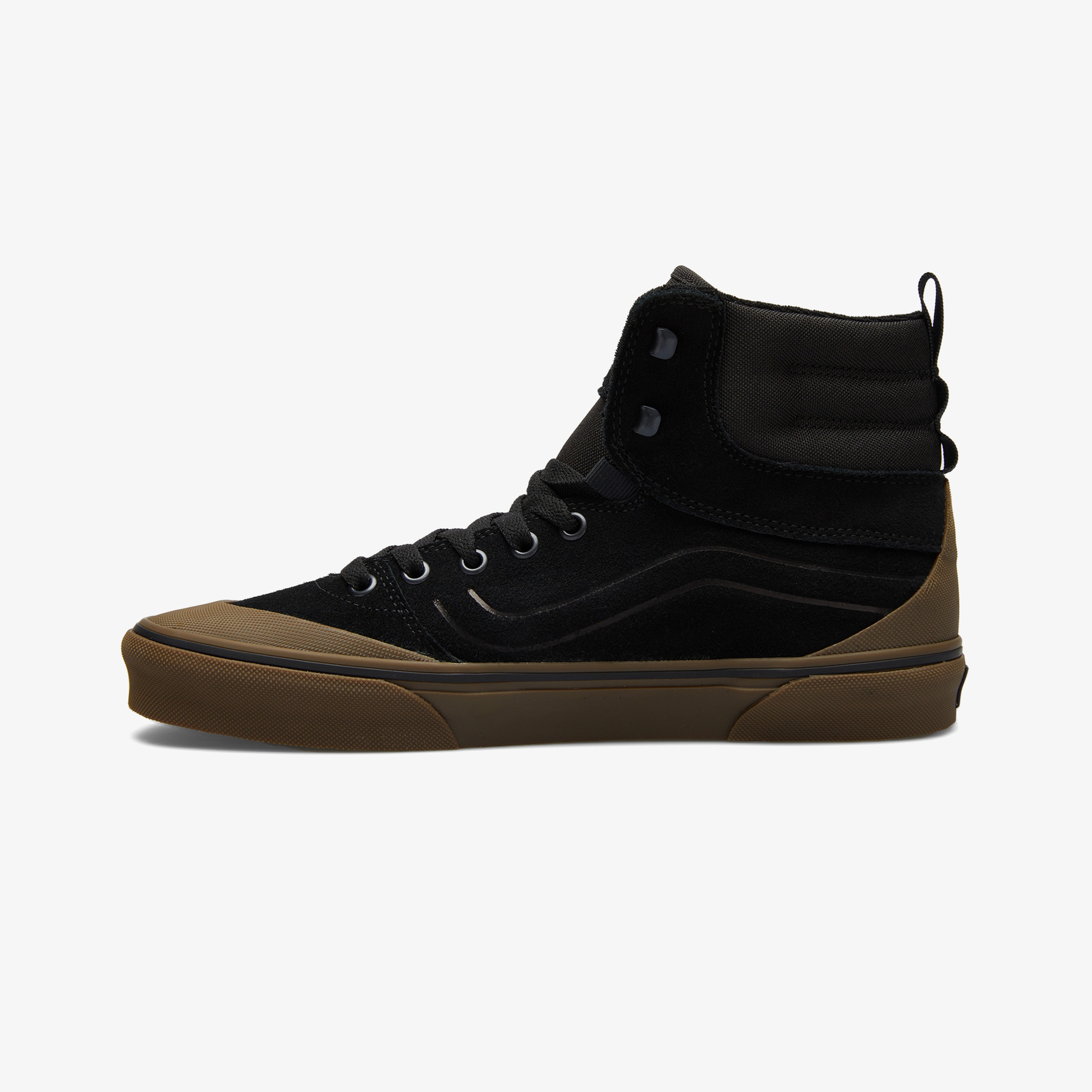 Vans Ashwood Hi Erkek Siyah Bilekli Sneaker