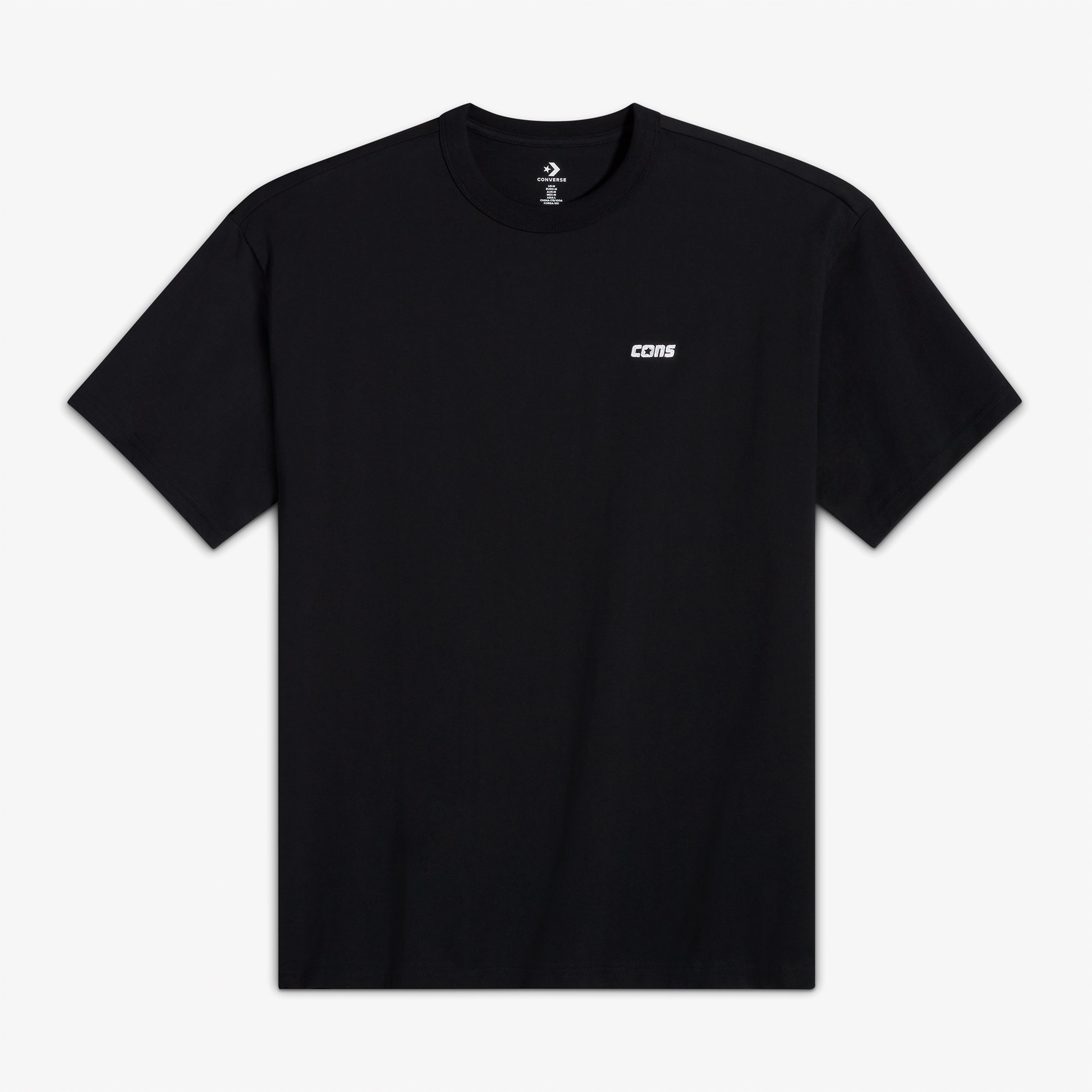 Converse Loose Fit Erkek Siyah T-Shirt