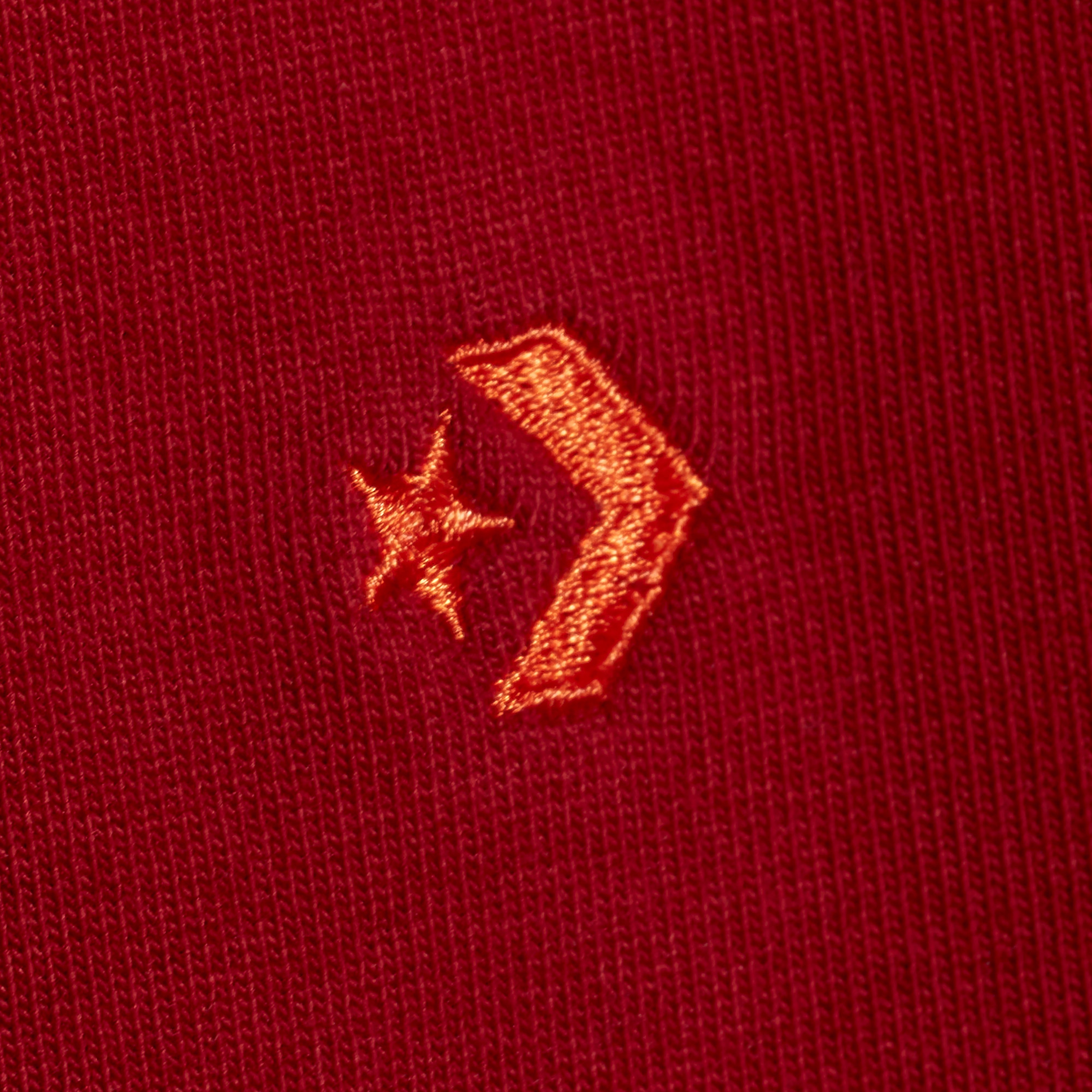 Converse Classic Kadın Slim Fit Kırmızı T-Shirt