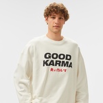 UNITED4 Erkek Beyaz Sweatshirt