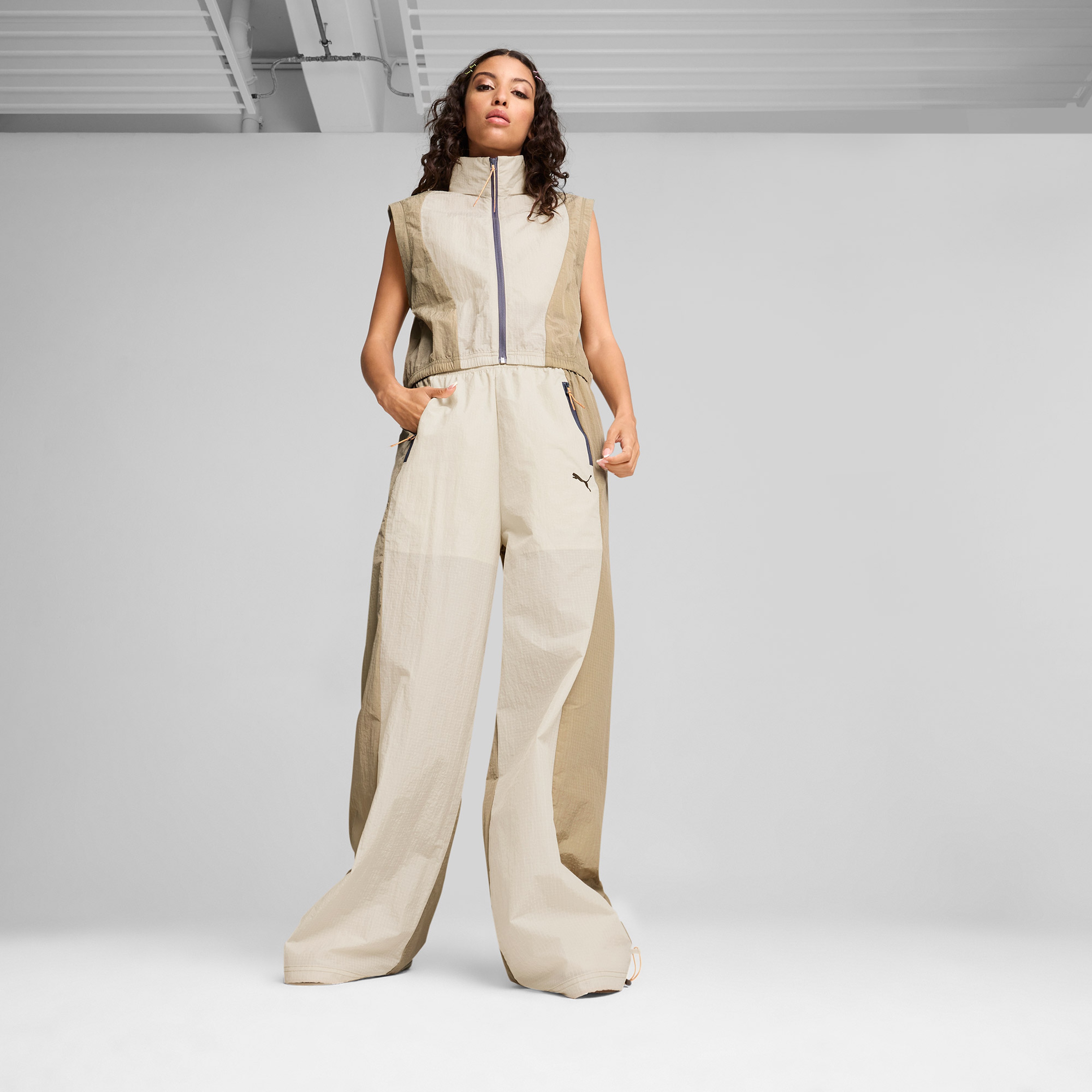 Puma Dare To Modular Kadın Haki Ceket