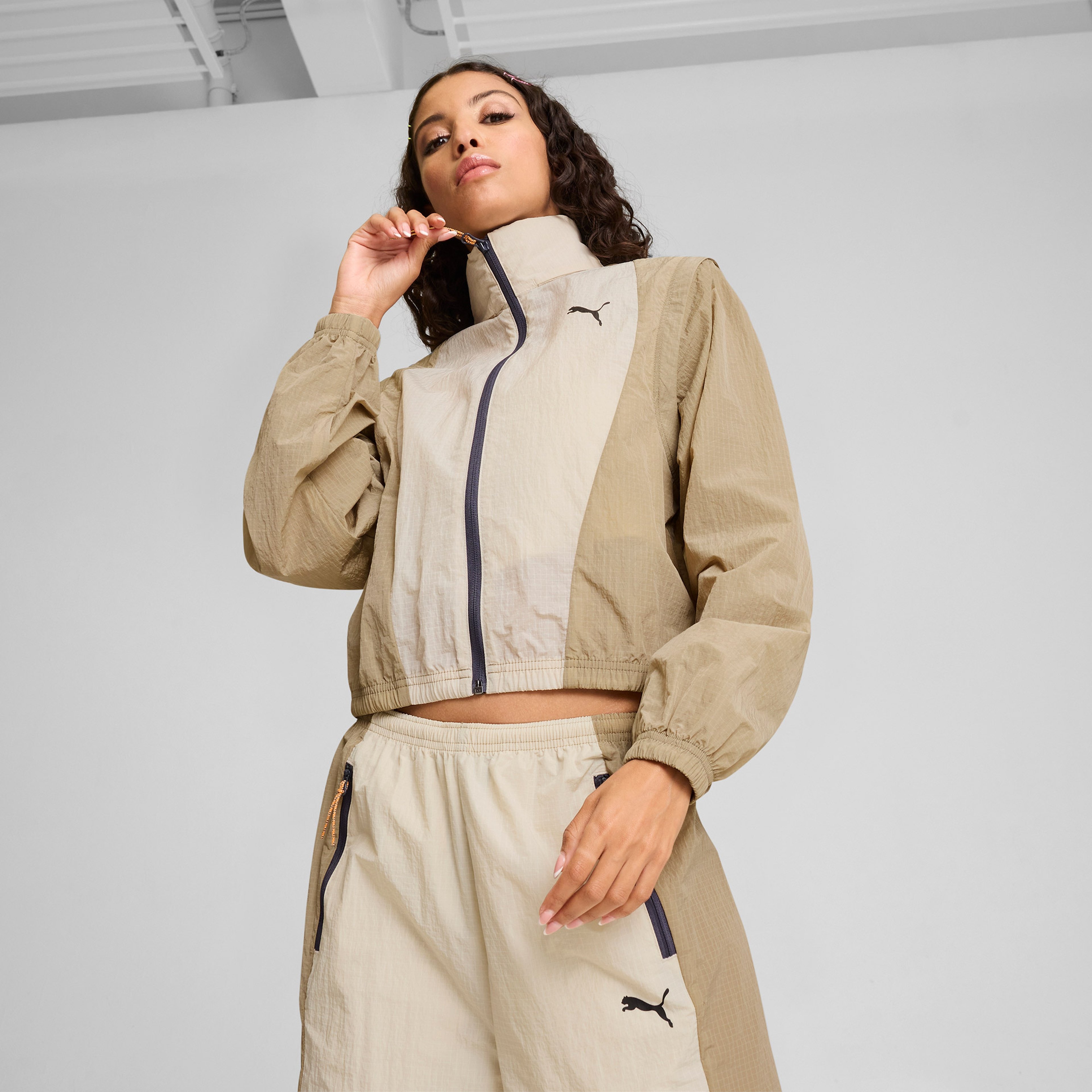 Puma Dare To Modular Kadın Haki Ceket