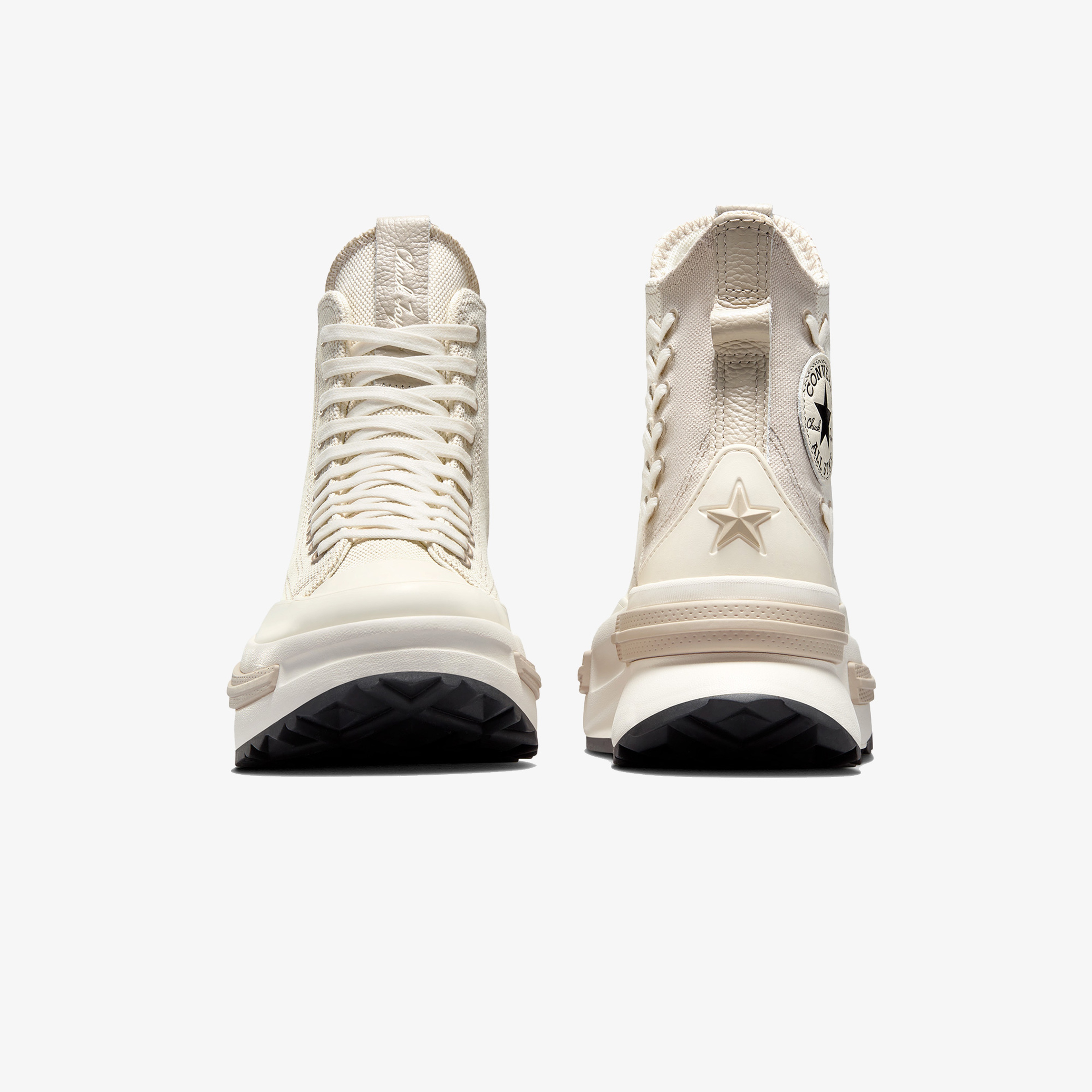 Converse Run Star Legacy CX Platform Crafted Laces Kadın Bej Sneaker