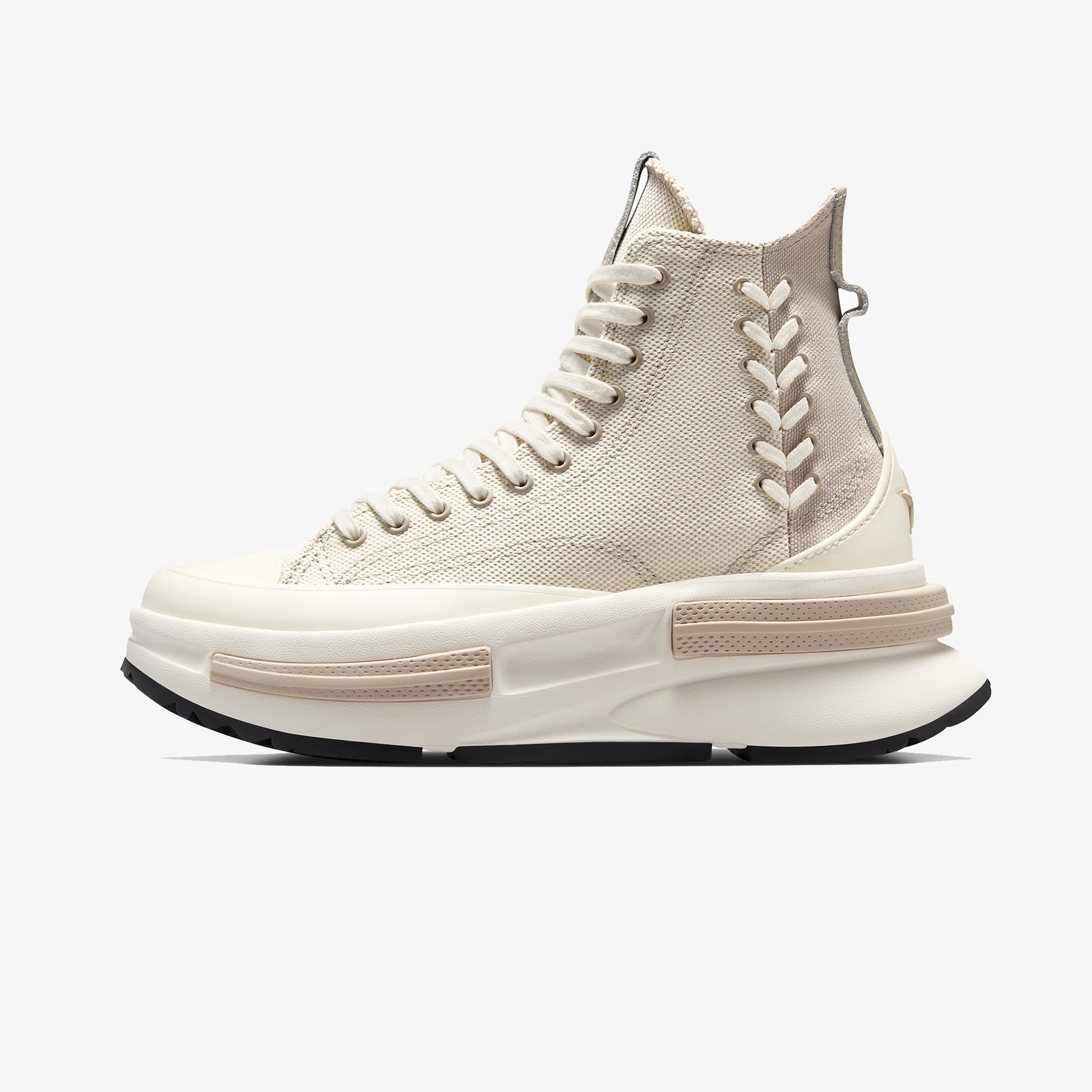 Converse Run Star Legacy CX Platform Crafted Laces Kadın Bej Sneaker