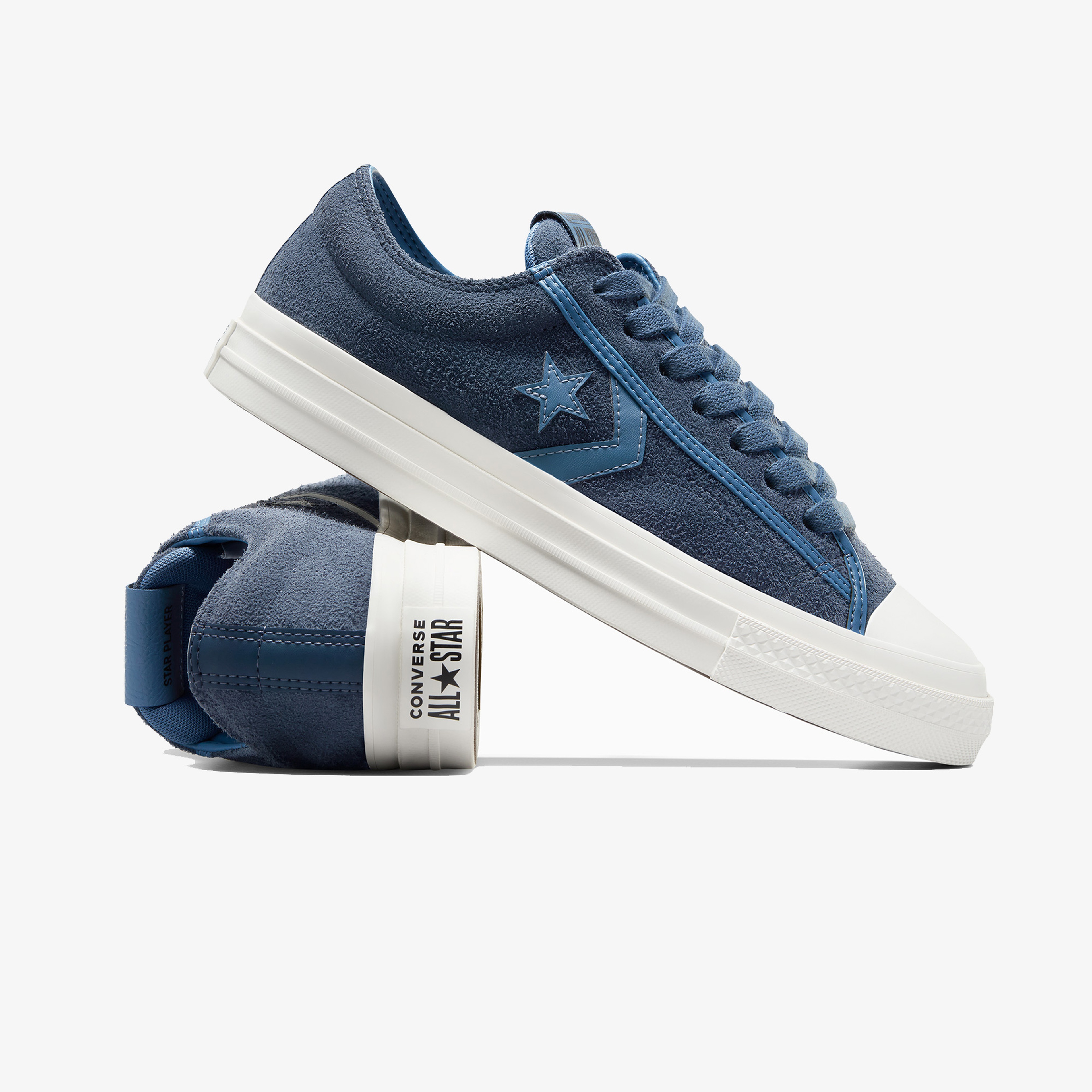 Converse Star Player 76 Süet Erkek Mavi Sneaker