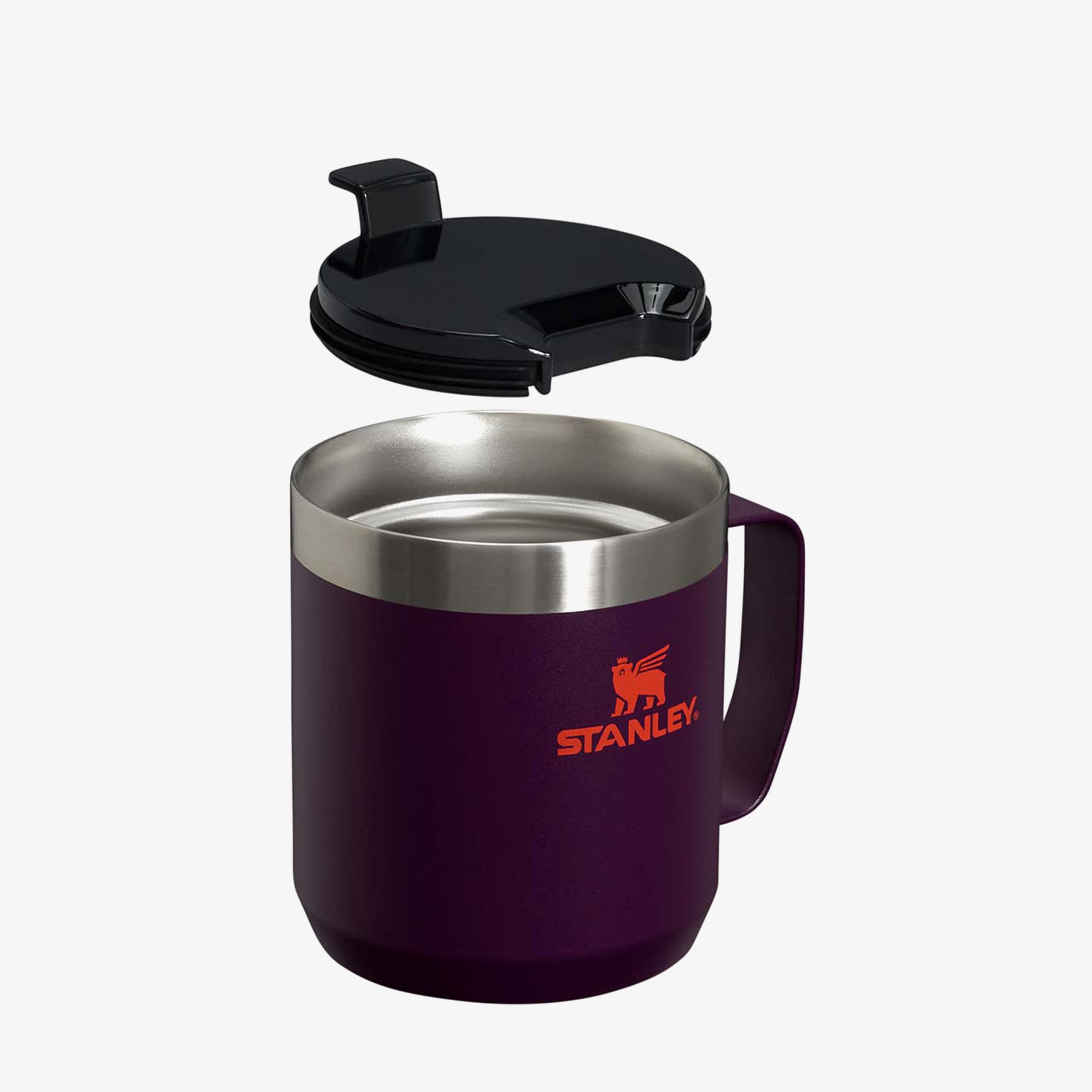 Stanley Klasik Paslanmaz Çelik 0.35L Mor Termos Kamp Bardağı