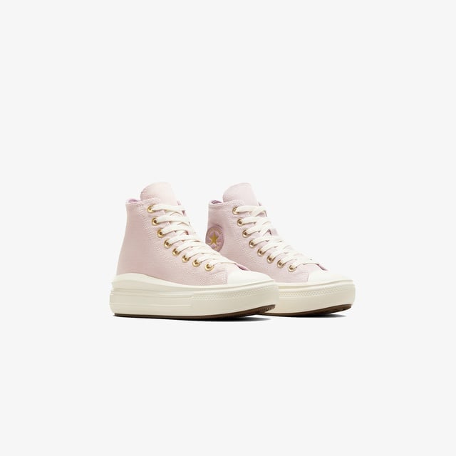 Converse Chuck Taylor All Star Move Gold Çocuk Pembe Sneaker - Görsel 3
