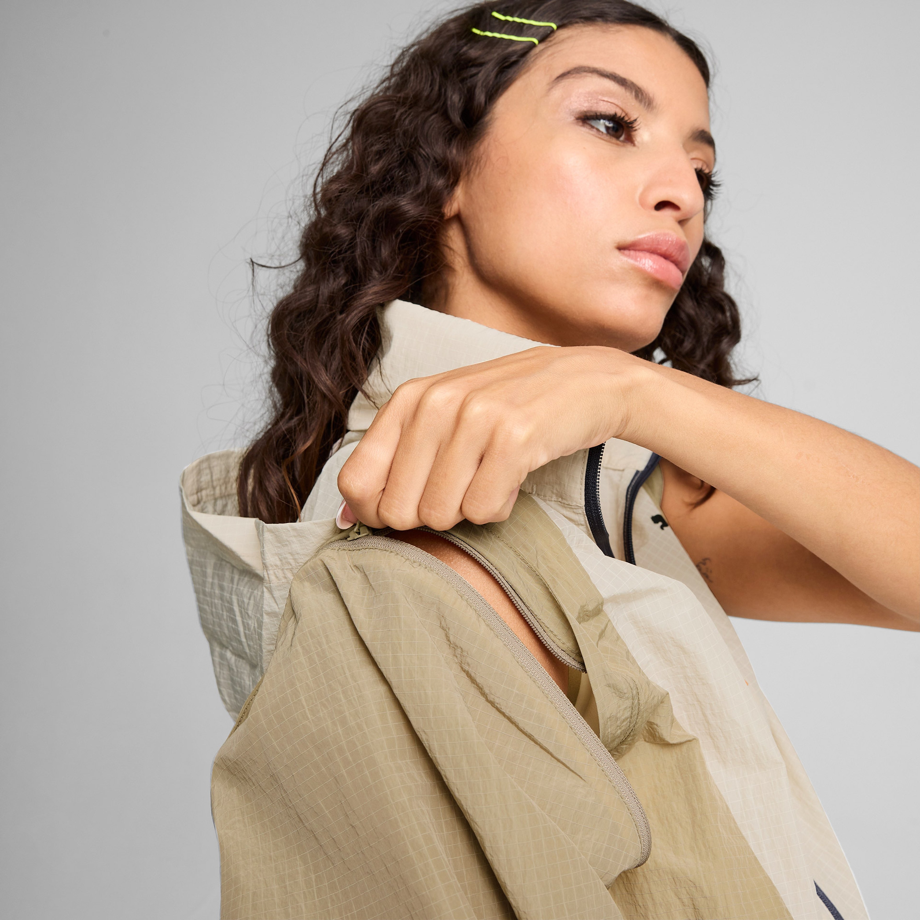 Puma Dare To Modular Kadın Haki Ceket