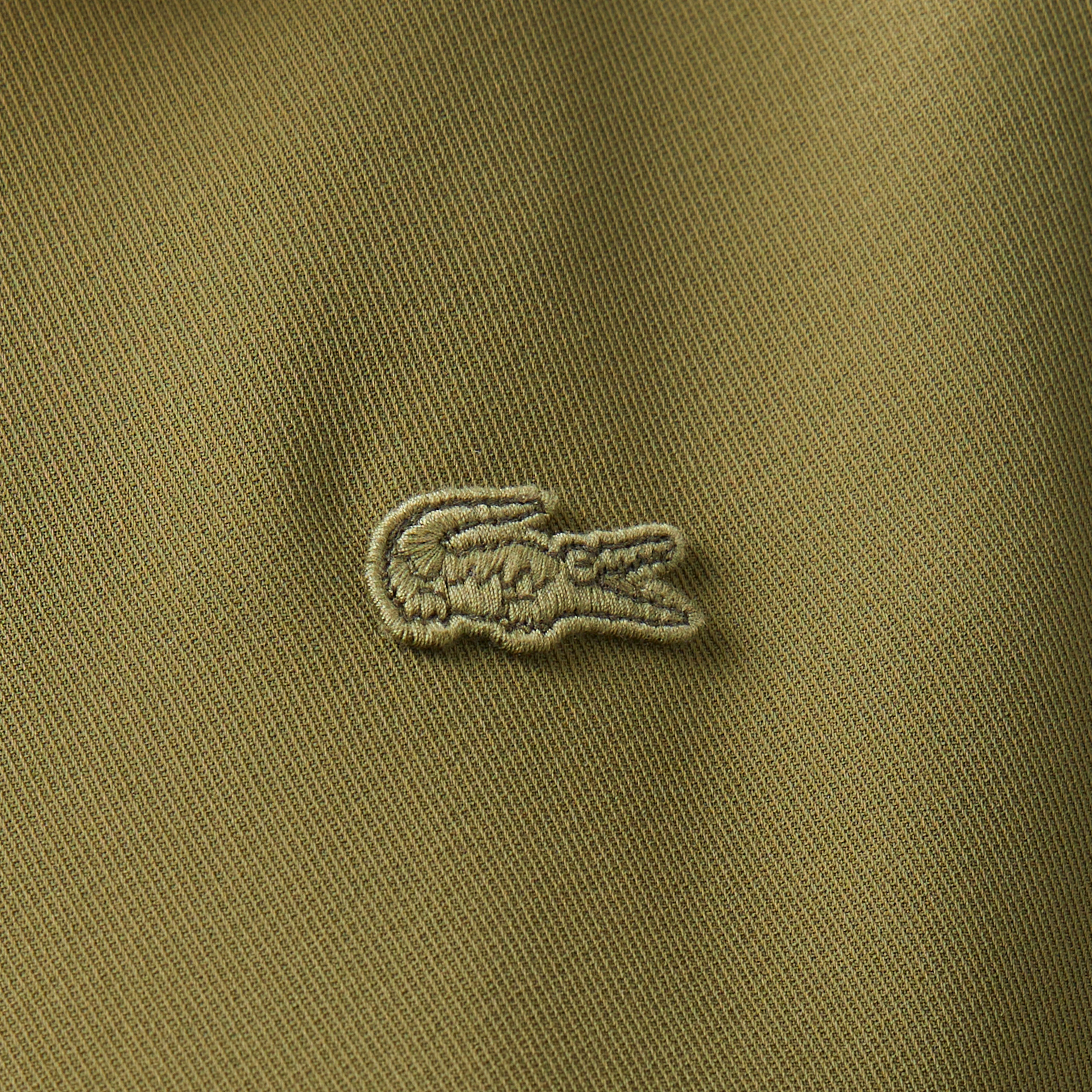 Kadın Regular Fit Hakim Yaka Haki Gömlek