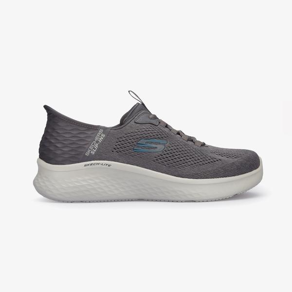 Skechers Skech-Lite Pro Primebase Erkek Gri Spor Ayakkabı