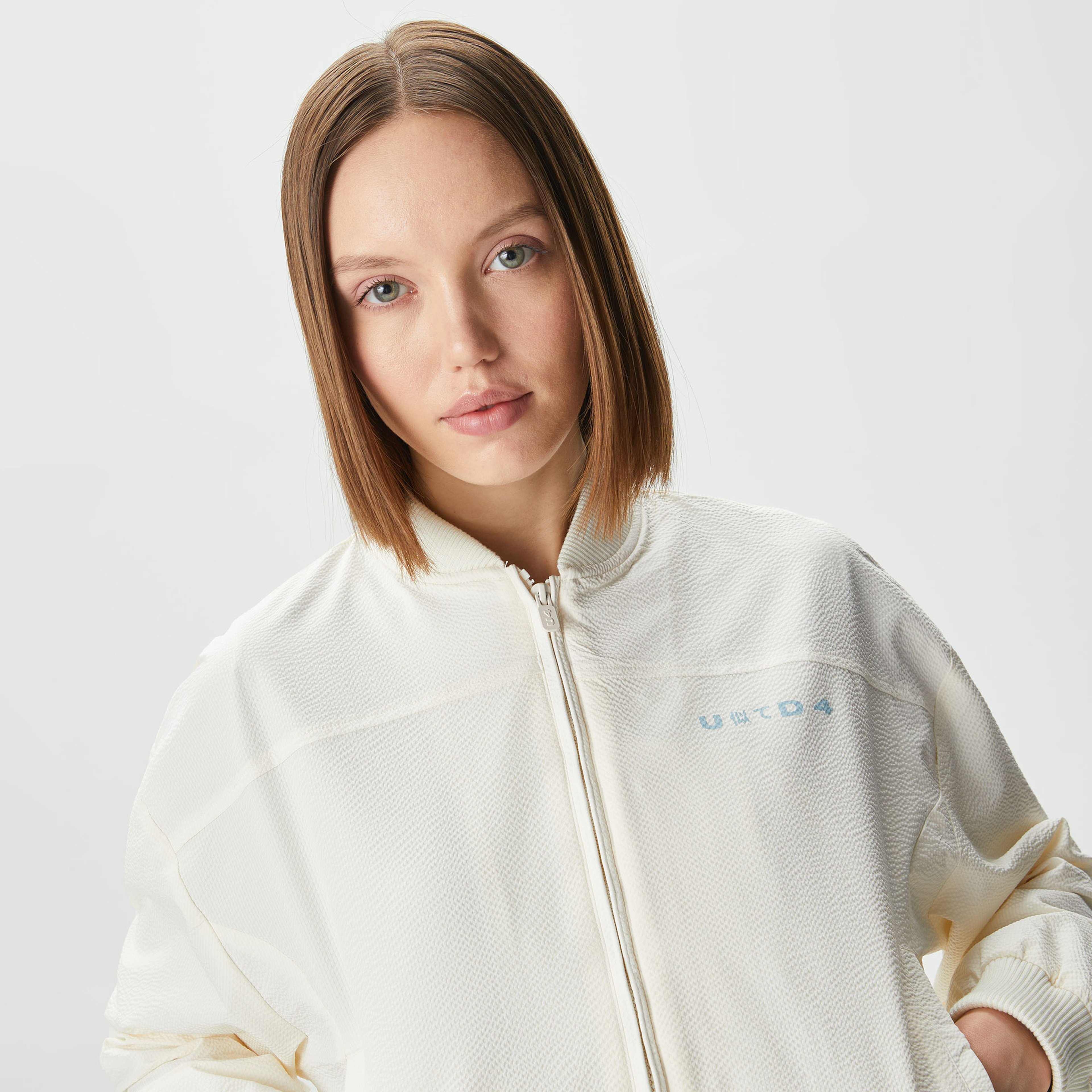 UNITED4 Kadın Krem Ceket