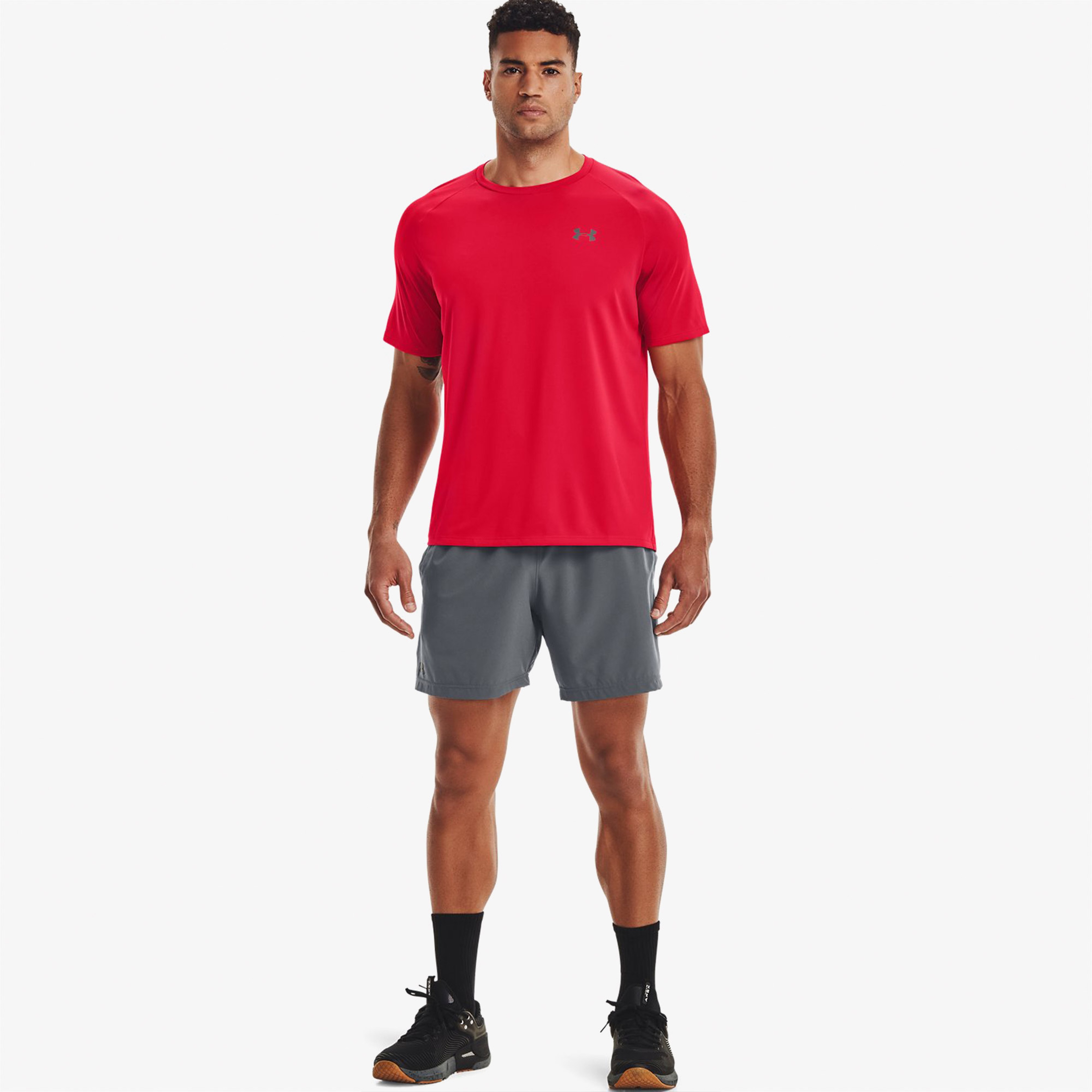 Under Armour Tech 2.0 Erkek Kırmızı T-Shirt