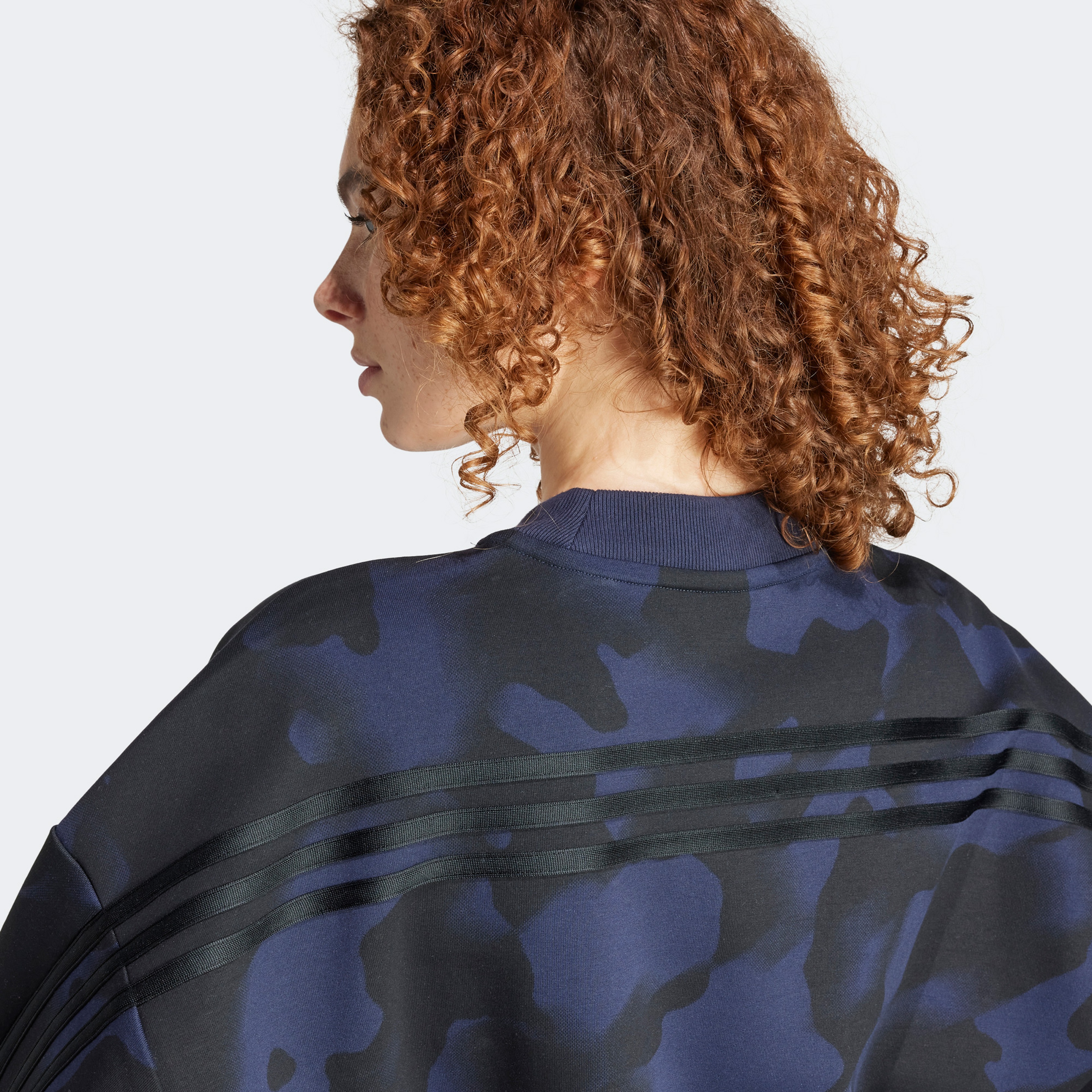 adidas Future Icons 3-Stripes Kadın Siyah Hoodie